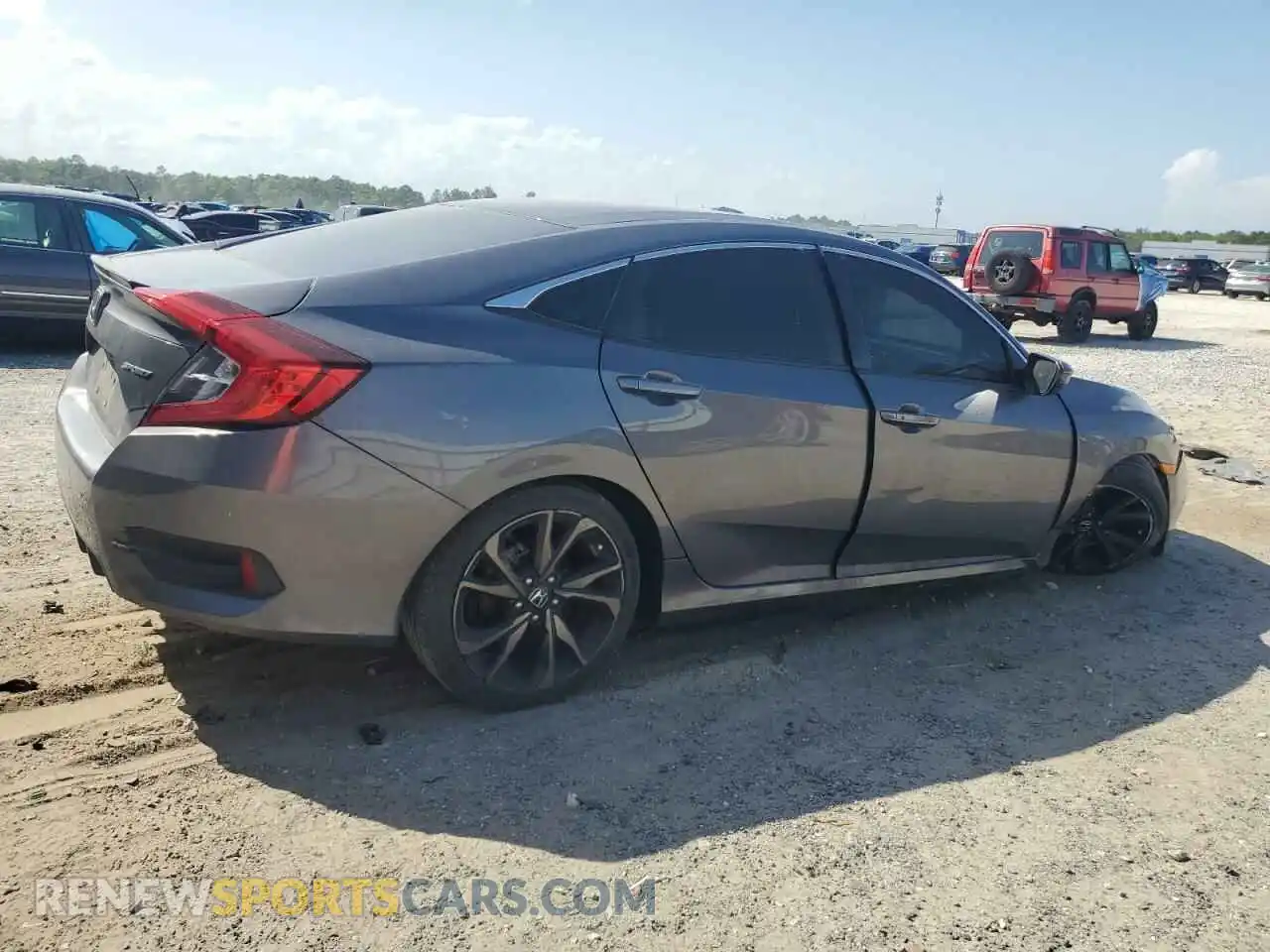3 Photograph of a damaged car 19XFC2F8XME003009 HONDA CIVIC 2021