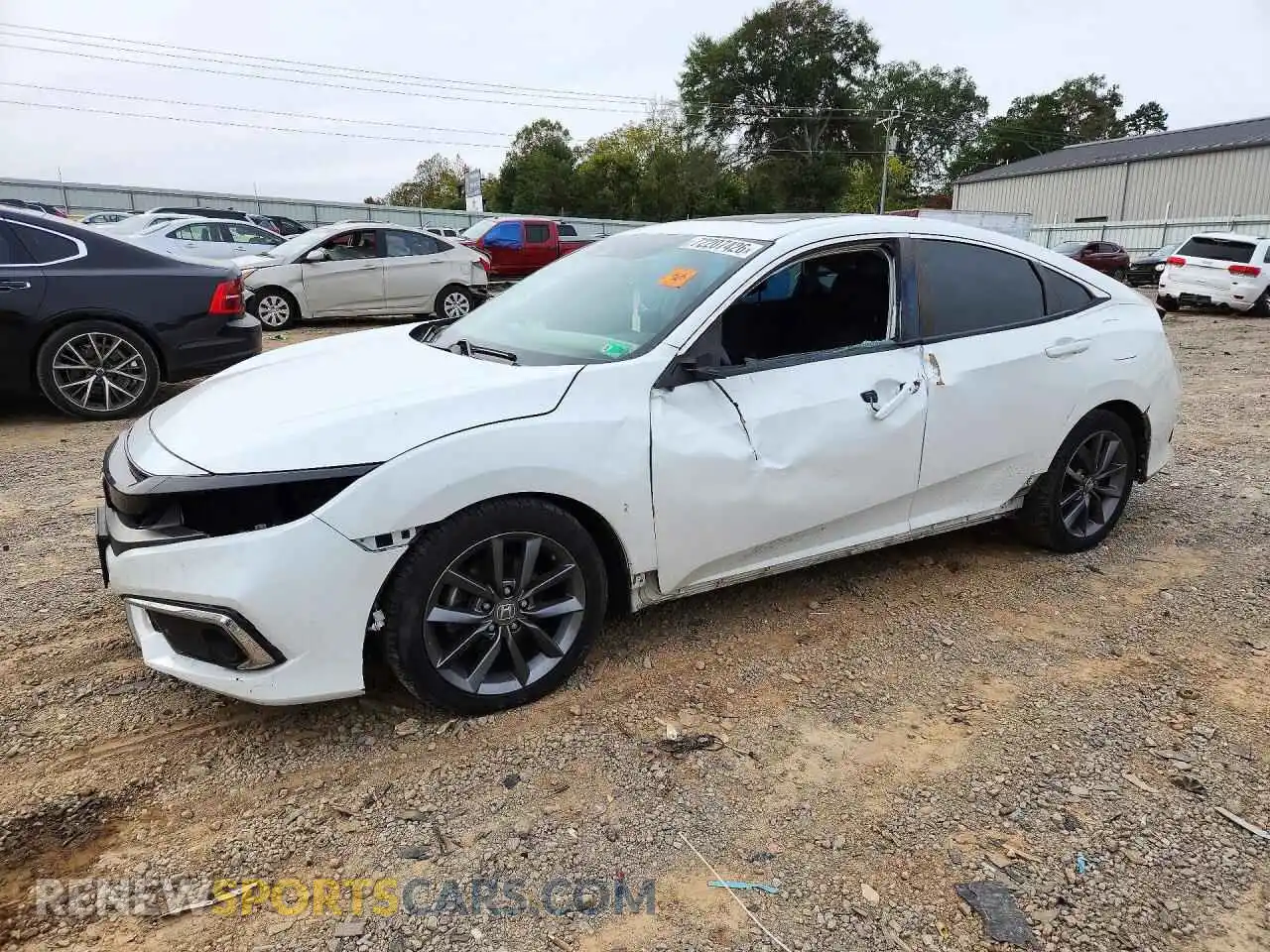 1 Photograph of a damaged car 2HGFC1F31MH701688 HONDA CIVIC 2021
