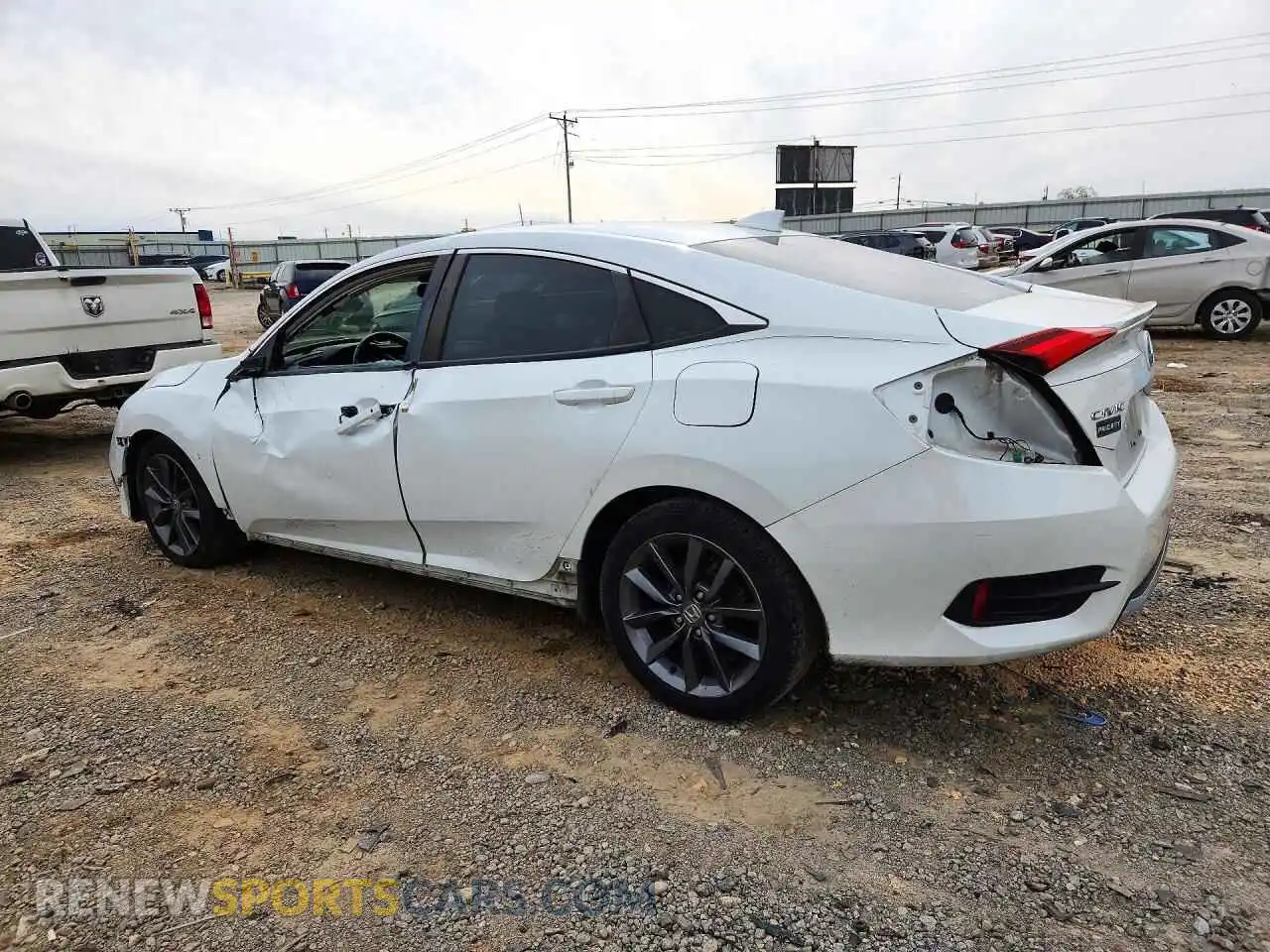 2 Photograph of a damaged car 2HGFC1F31MH701688 HONDA CIVIC 2021