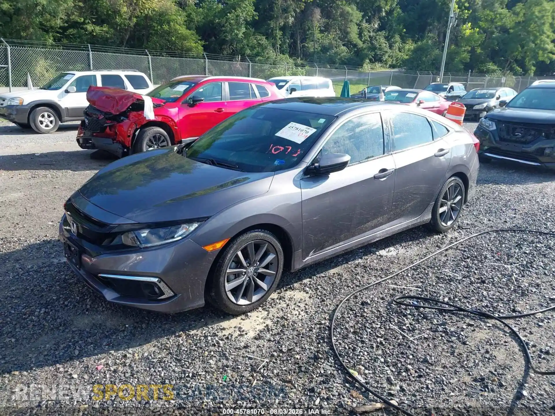 2 Photograph of a damaged car 2HGFC1F31MH706471 HONDA CIVIC 2021