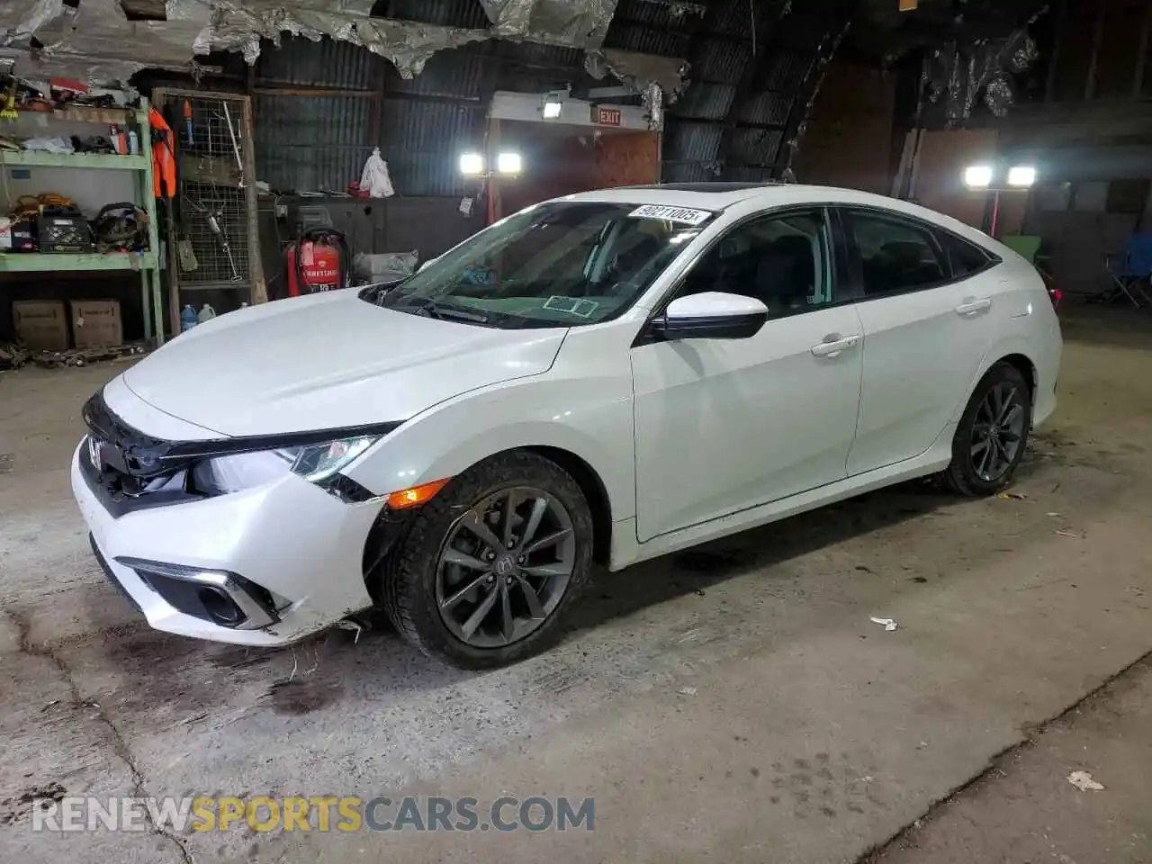 1 Photograph of a damaged car 2HGFC1F32MH700694 HONDA CIVIC 2021