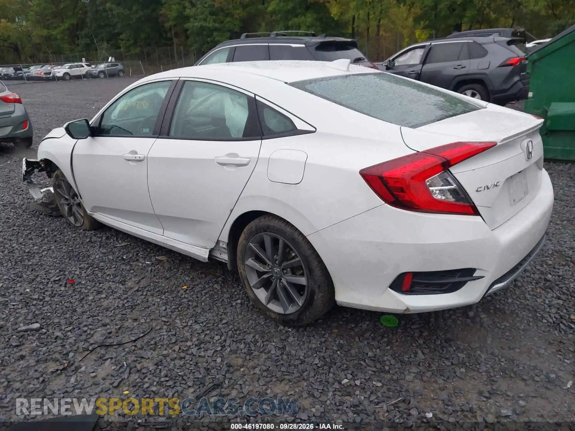 3 fotografías del automóvil dañado 2HGFC1F33MH700705 HONDA CIVIC 2021