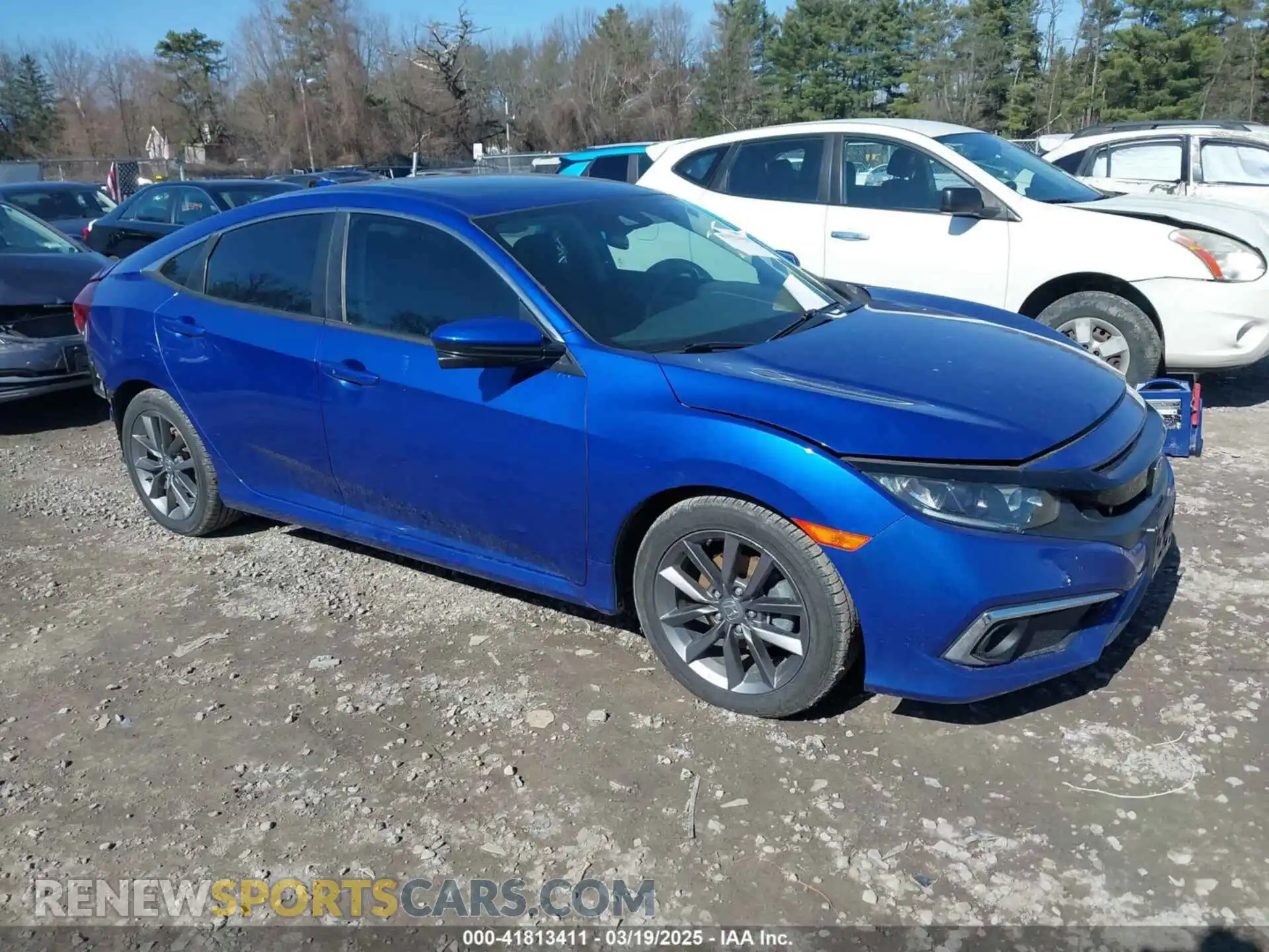 1 Photograph of a damaged car 2HGFC1F33MH701322 HONDA CIVIC 2021