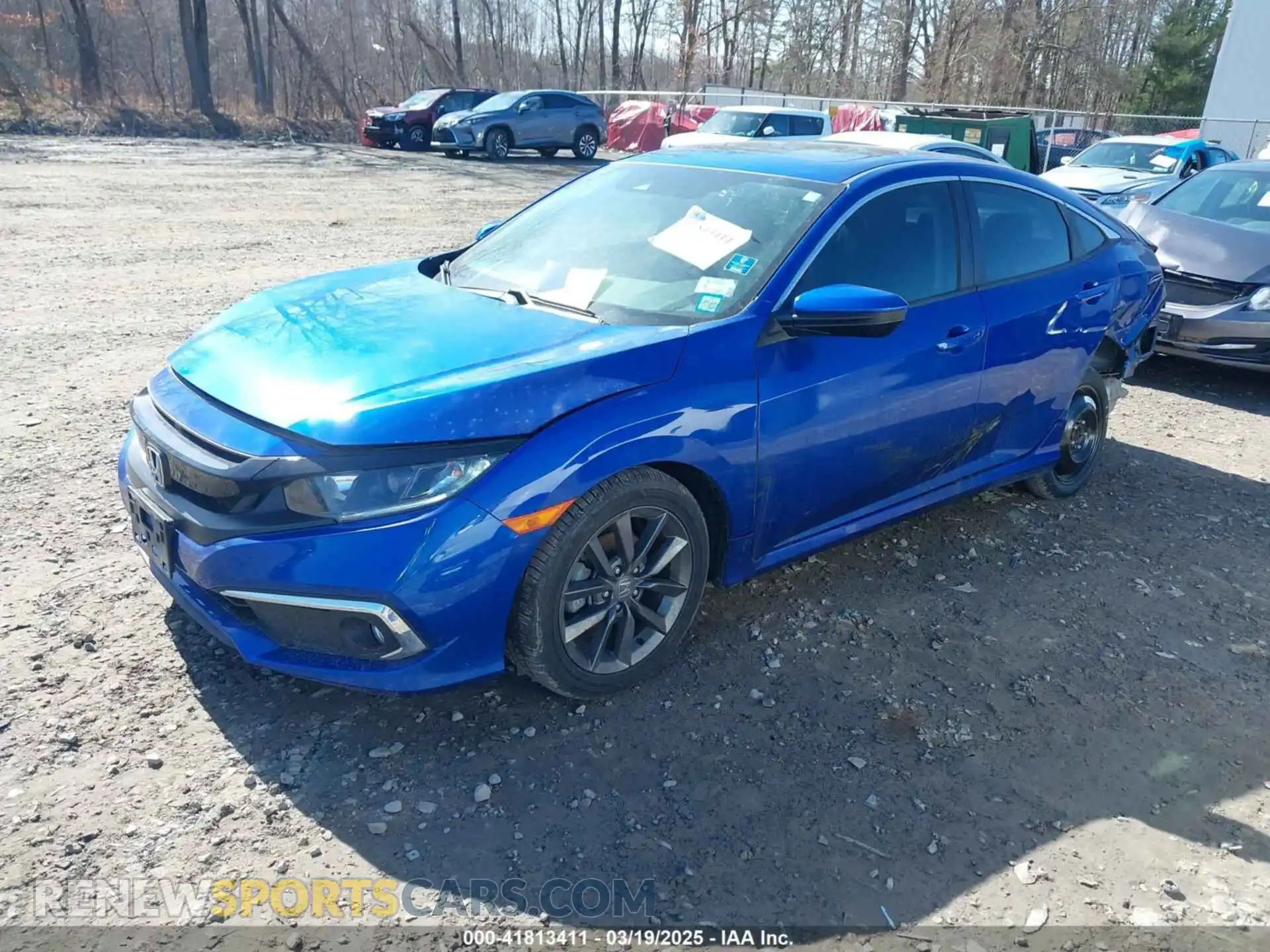 2 Photograph of a damaged car 2HGFC1F33MH701322 HONDA CIVIC 2021