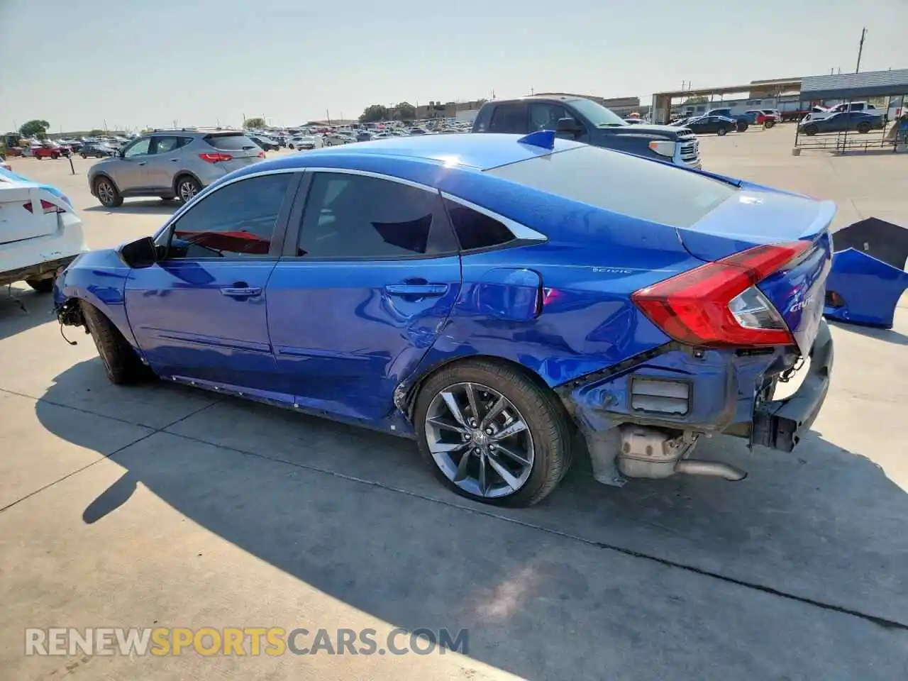 2 Photograph of a damaged car 2HGFC1F33MH703488 HONDA CIVIC 2021