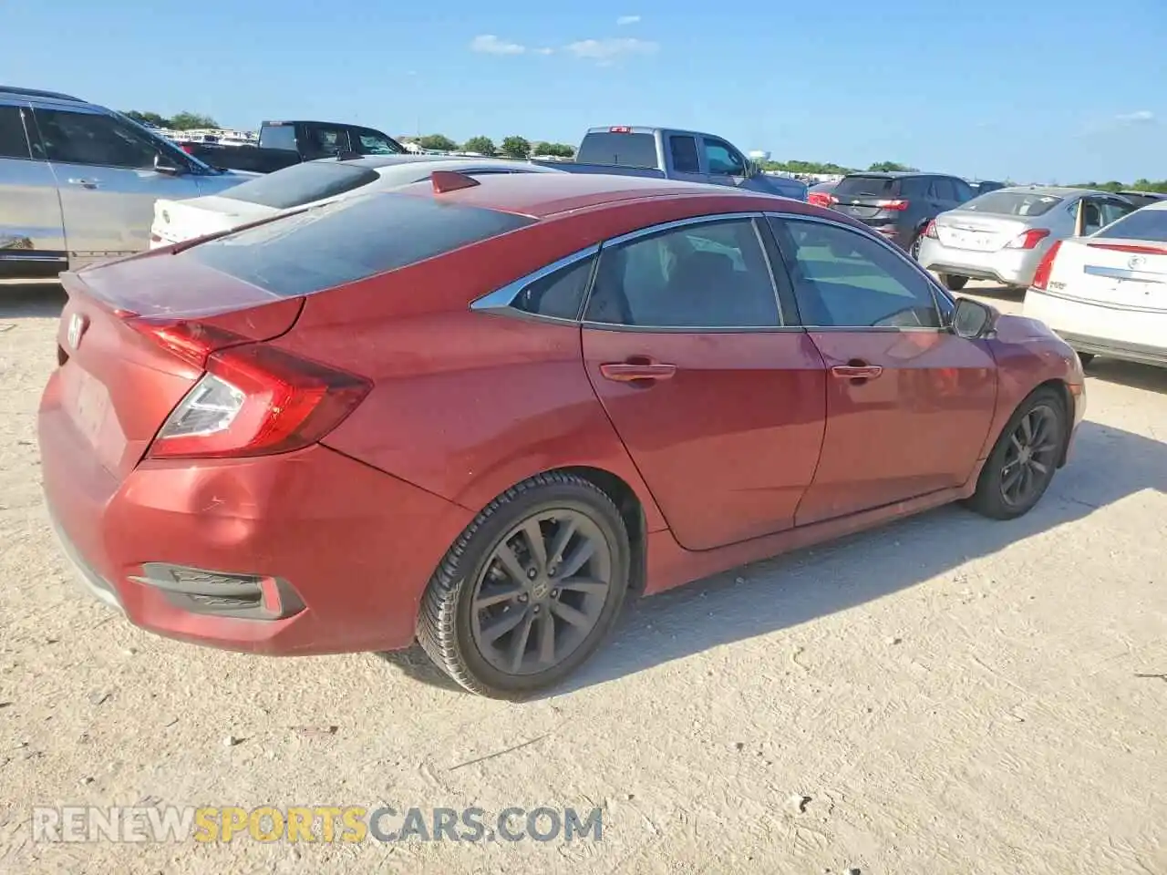 3 Photograph of a damaged car 2HGFC1F33MH704026 HONDA CIVIC 2021