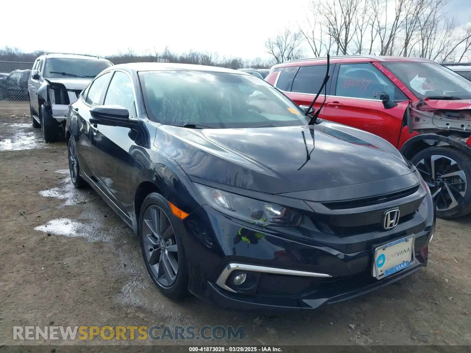 1 Photograph of a damaged car 2HGFC1F34MH704651 HONDA CIVIC 2021