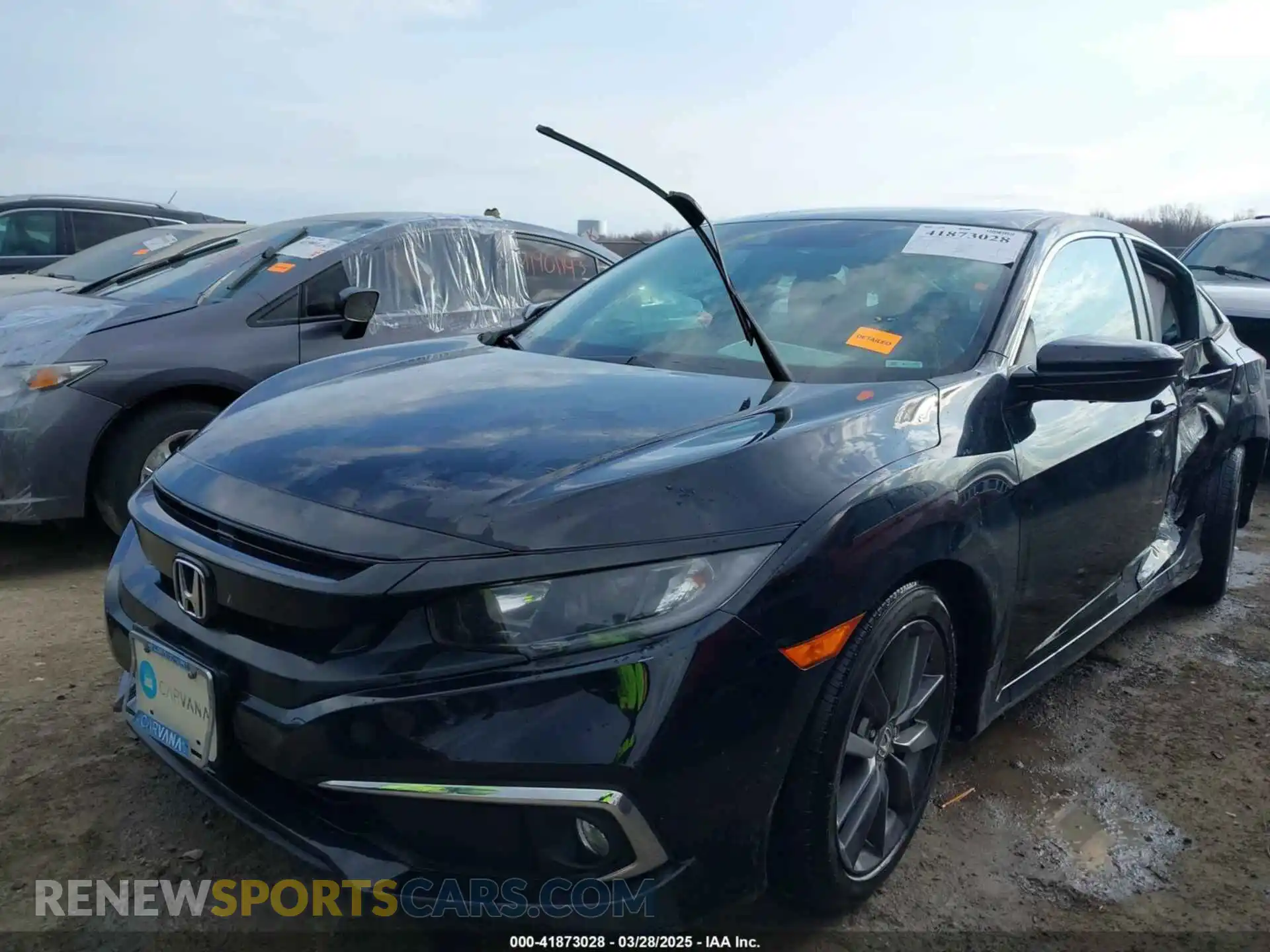 2 Photograph of a damaged car 2HGFC1F34MH704651 HONDA CIVIC 2021