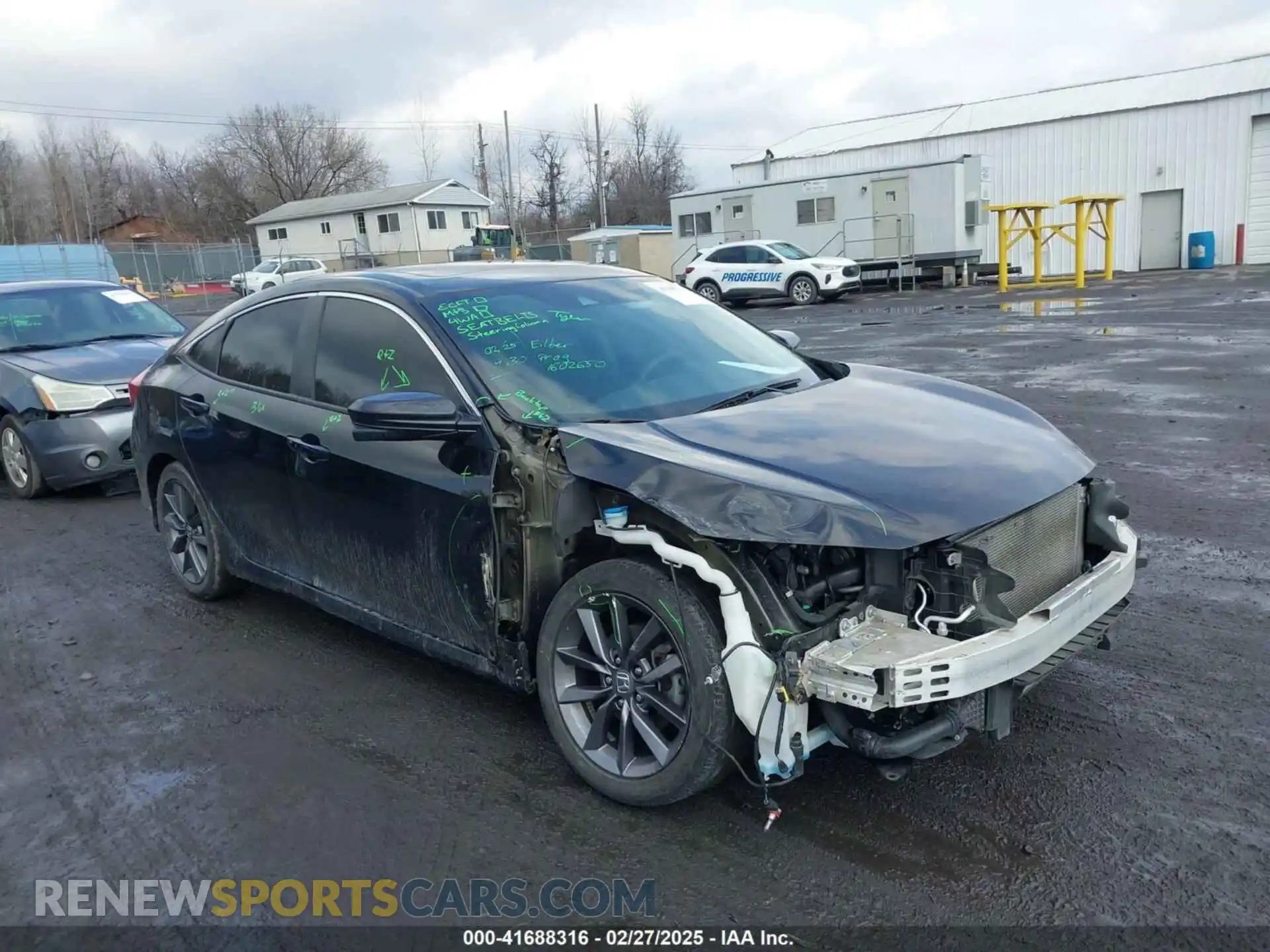 1 Photograph of a damaged car 2HGFC1F35MH704643 HONDA CIVIC 2021
