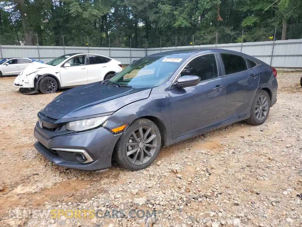 1 Photograph of a damaged car 2HGFC1F35MH706361 HONDA CIVIC 2021
