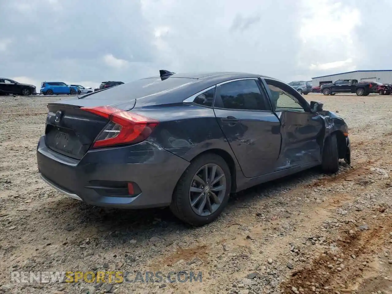 3 Photograph of a damaged car 2HGFC1F35MH706361 HONDA CIVIC 2021