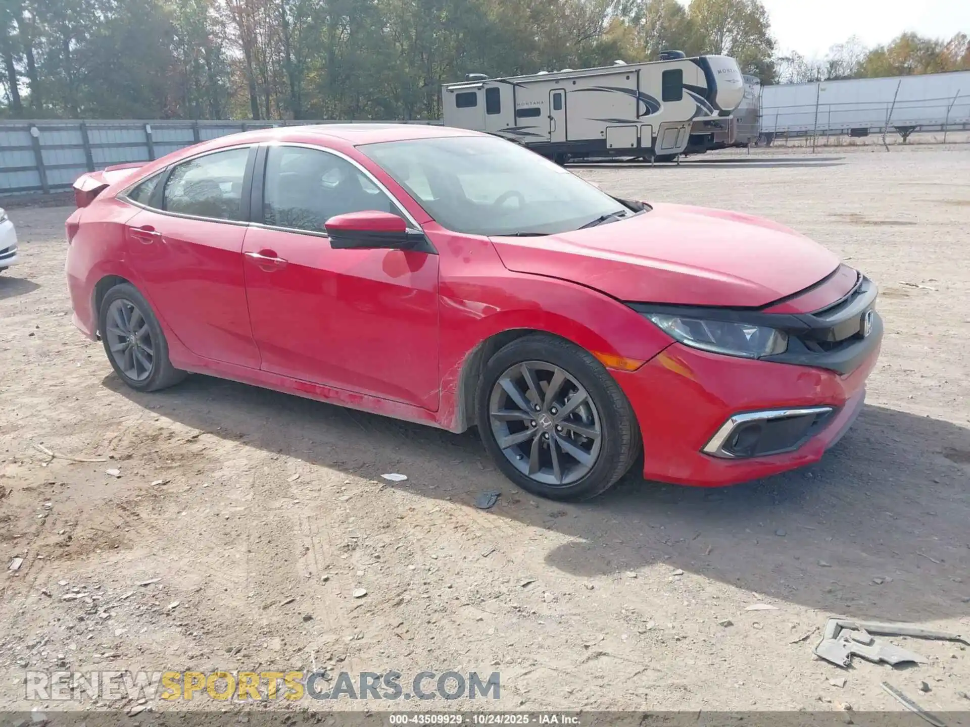 1 Photograph of a damaged car 2HGFC1F36MH700603 HONDA CIVIC 2021