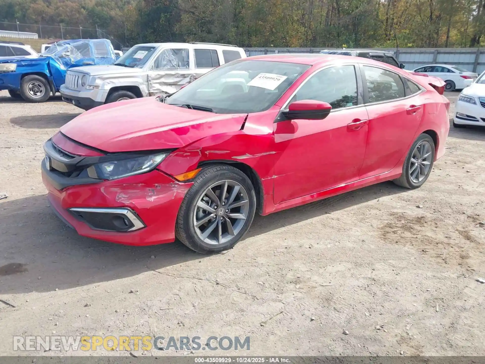 2 Photograph of a damaged car 2HGFC1F36MH700603 HONDA CIVIC 2021