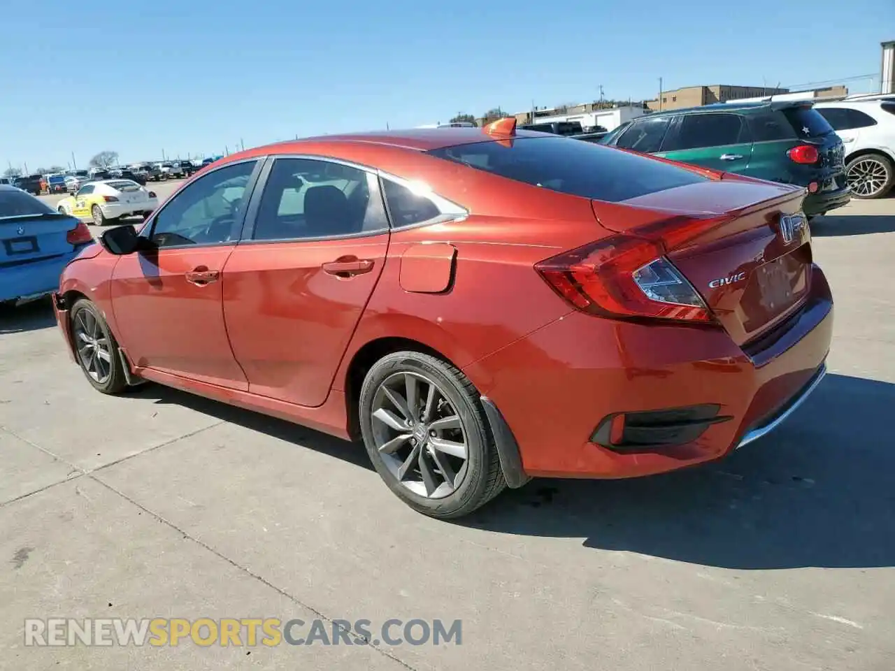 2 Photograph of a damaged car 2HGFC1F37MH702330 HONDA CIVIC 2021