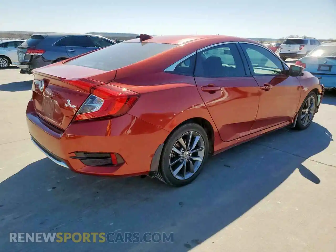 3 Photograph of a damaged car 2HGFC1F37MH702330 HONDA CIVIC 2021