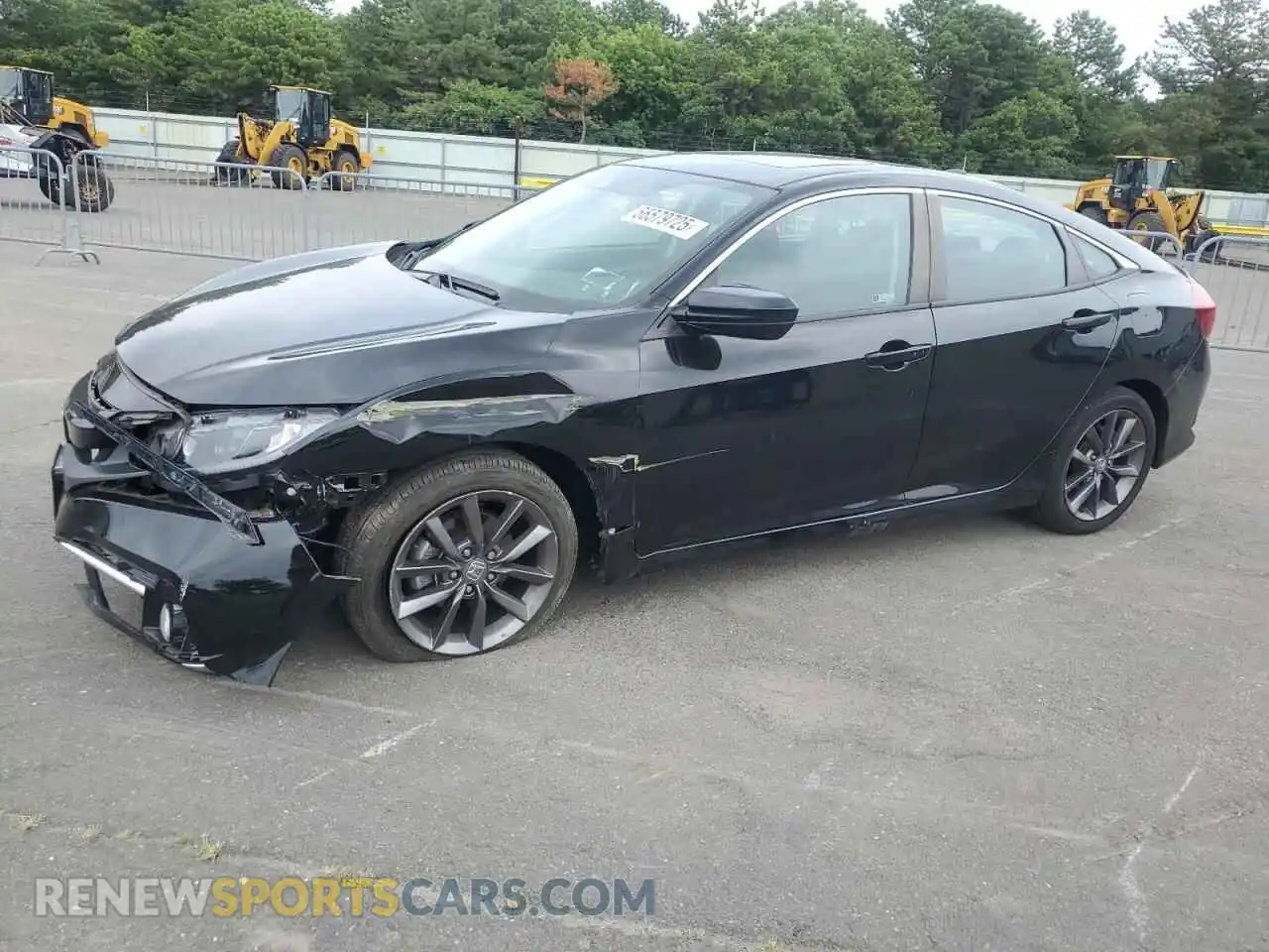 1 Photograph of a damaged car 2HGFC1F38MH701056 HONDA CIVIC 2021
