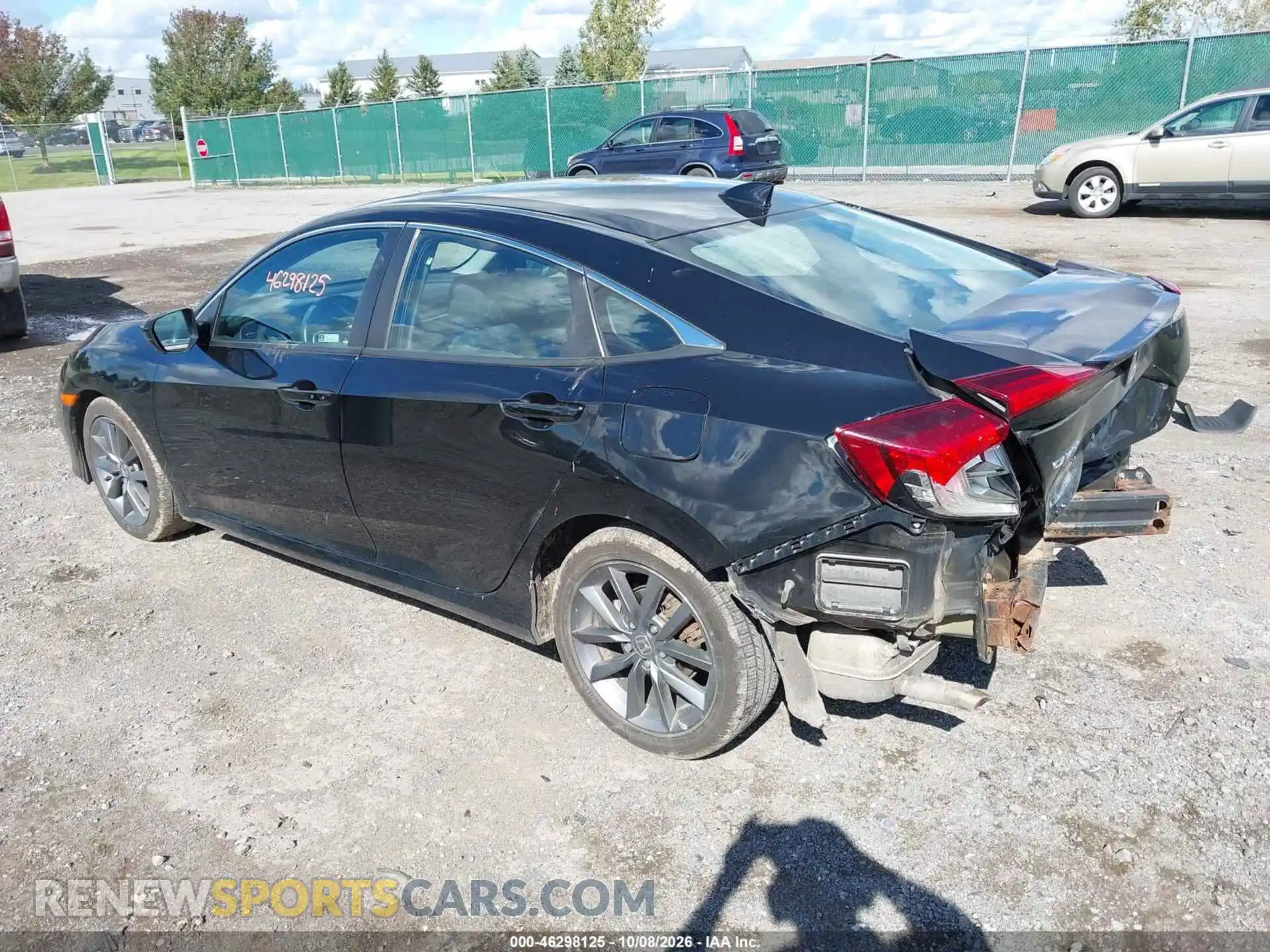 3 fotografías del automóvil dañado 2HGFC1F39MH701082 HONDA CIVIC 2021