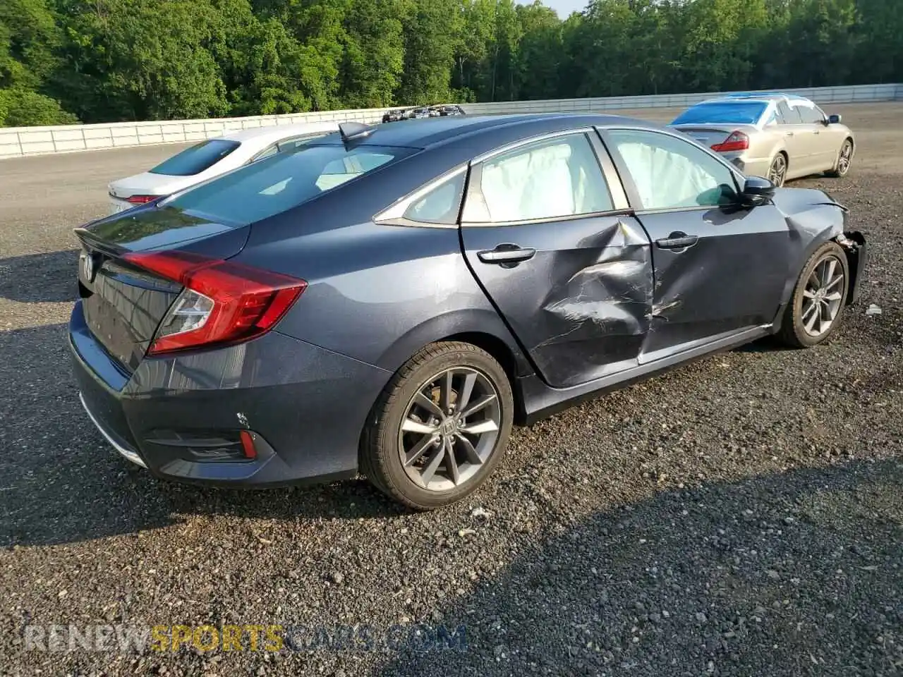 3 Photograph of a damaged car 2HGFC1F39MH702913 HONDA CIVIC 2021