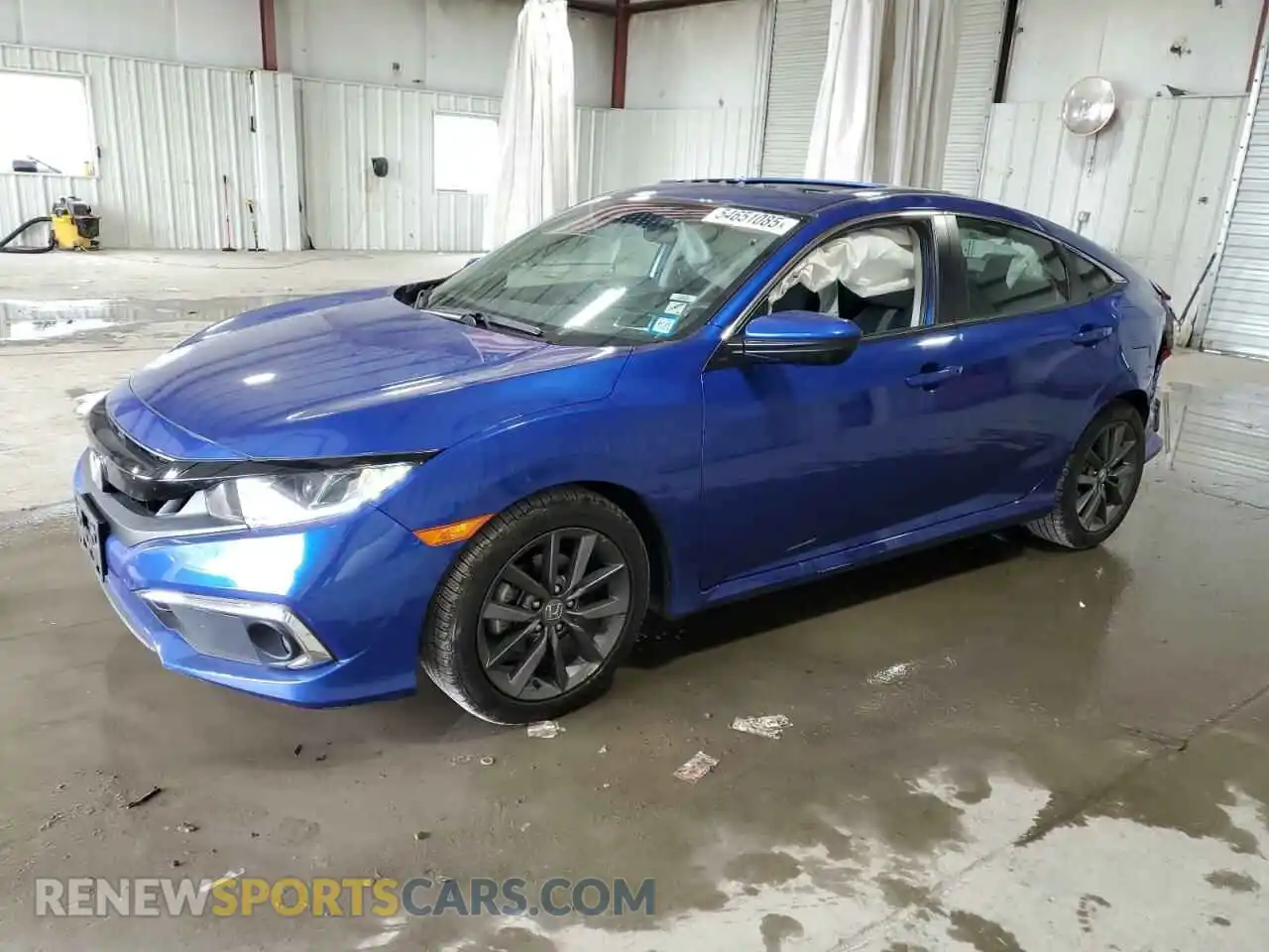 1 Photograph of a damaged car 2HGFC1F39MH705701 HONDA CIVIC 2021
