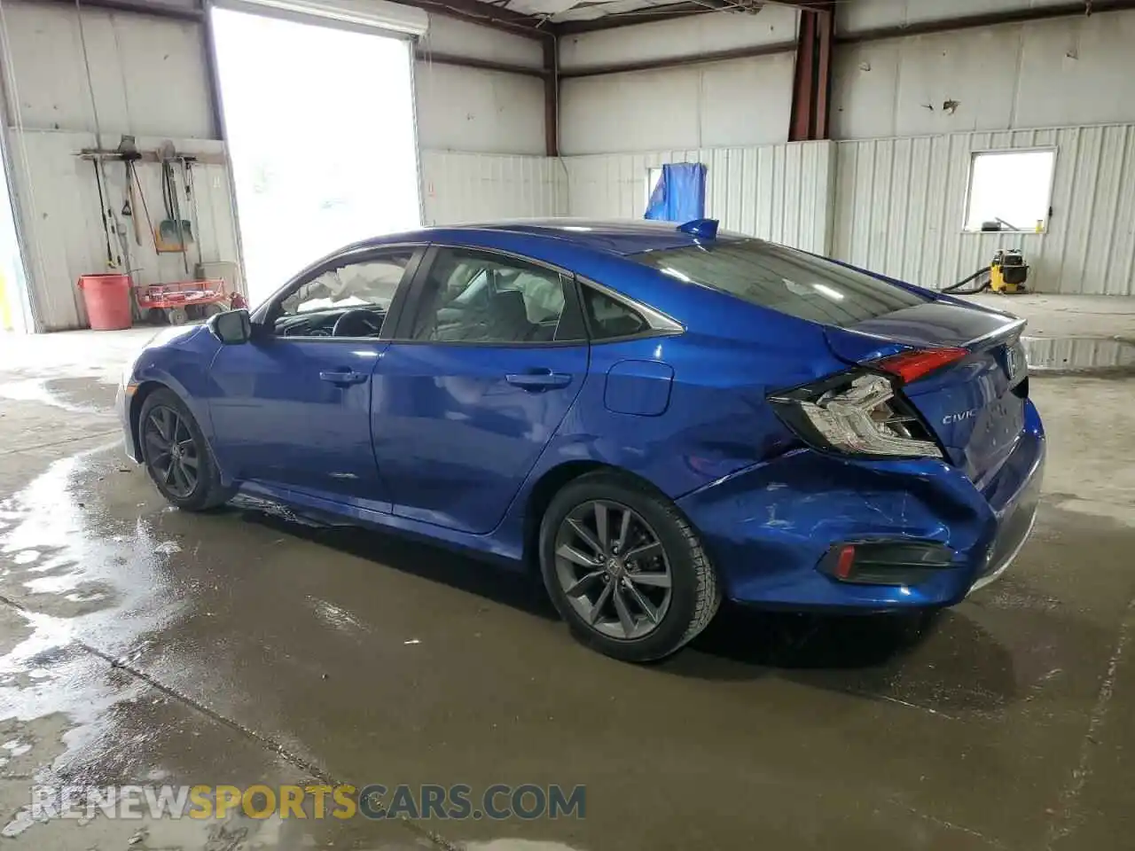 2 Photograph of a damaged car 2HGFC1F39MH705701 HONDA CIVIC 2021