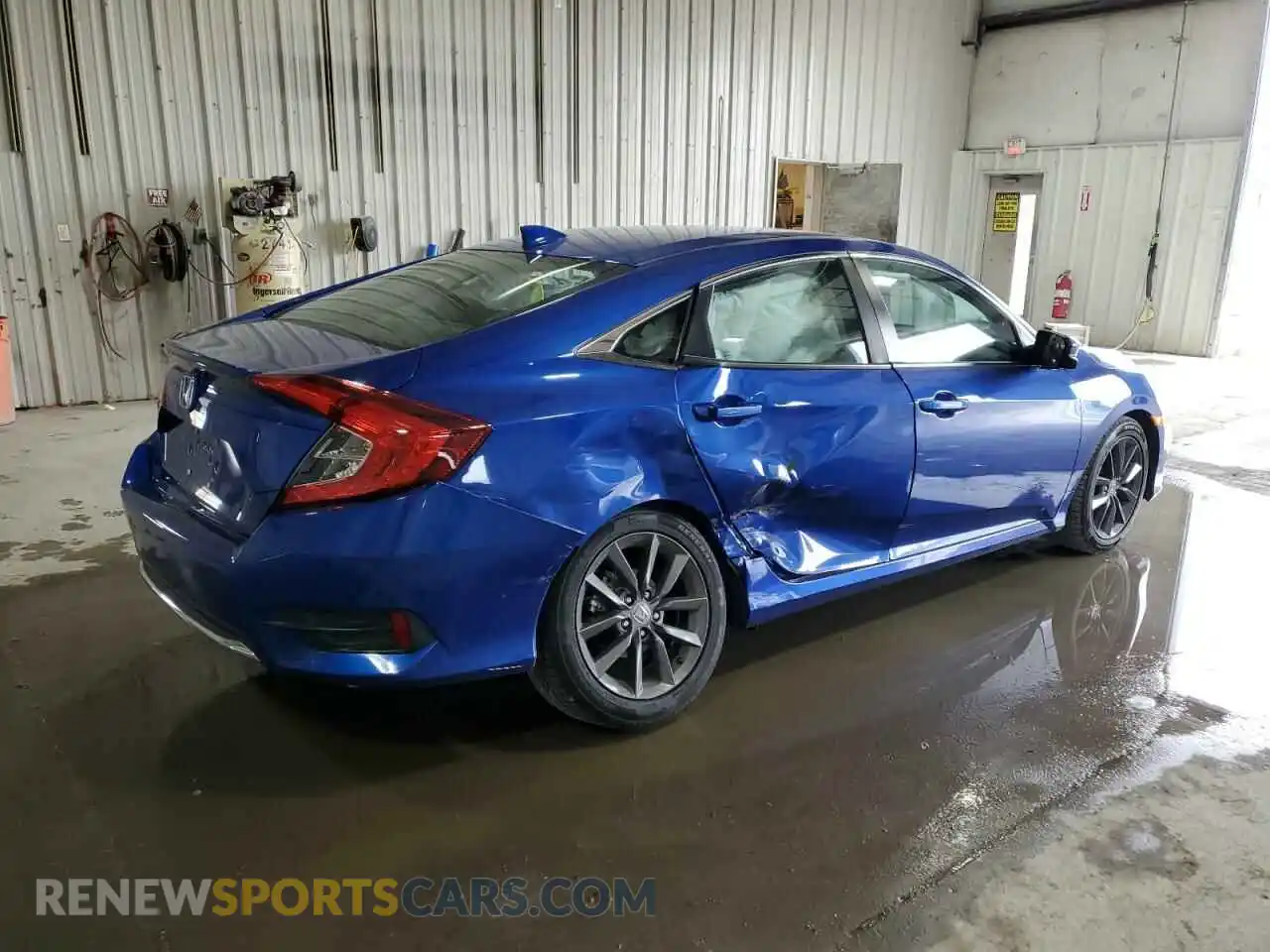 3 Photograph of a damaged car 2HGFC1F39MH705701 HONDA CIVIC 2021