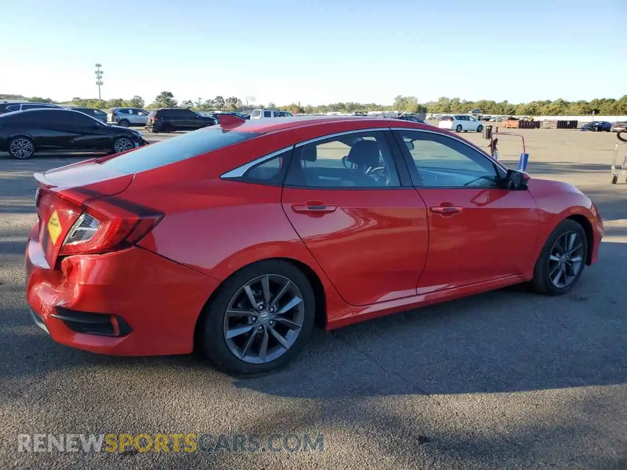 3 Photograph of a damaged car 2HGFC1F3XMH701124 HONDA CIVIC 2021