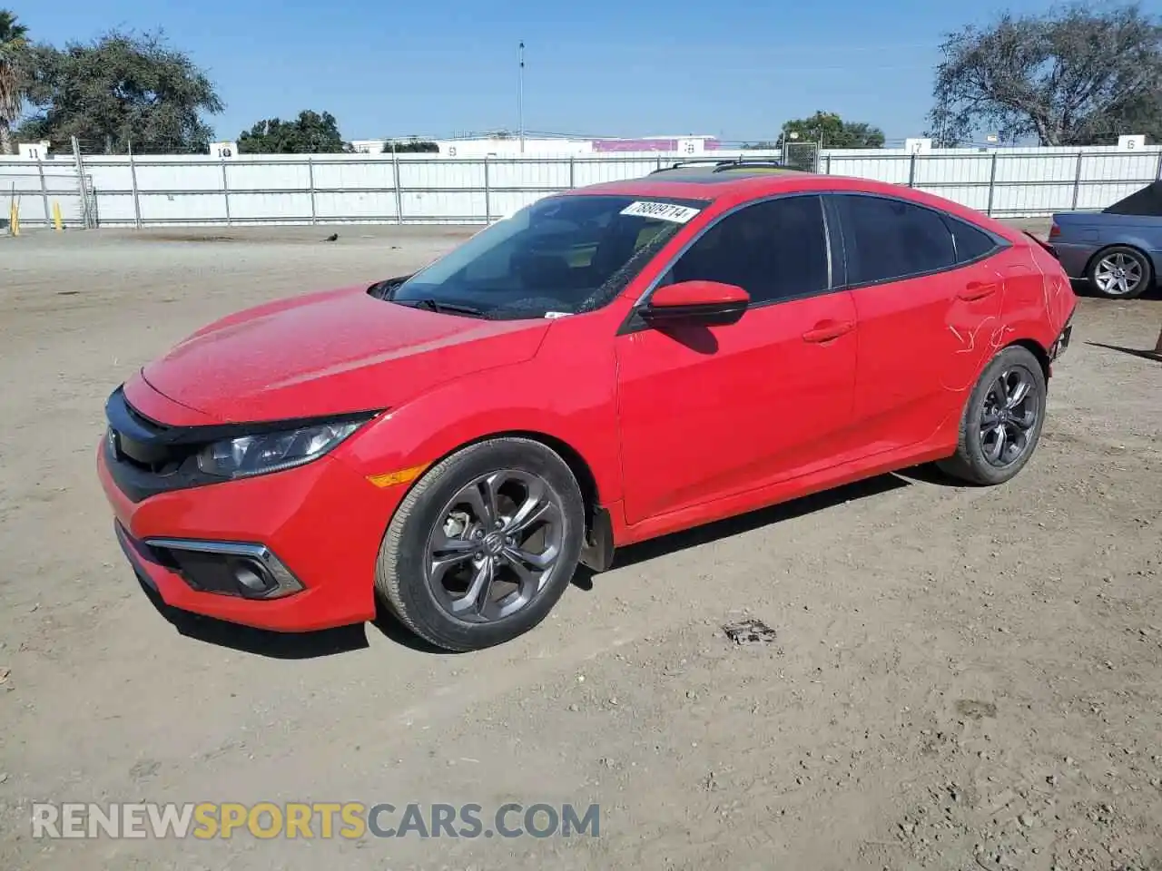 1 Photograph of a damaged car 2HGFC1F3XMH704606 HONDA CIVIC 2021