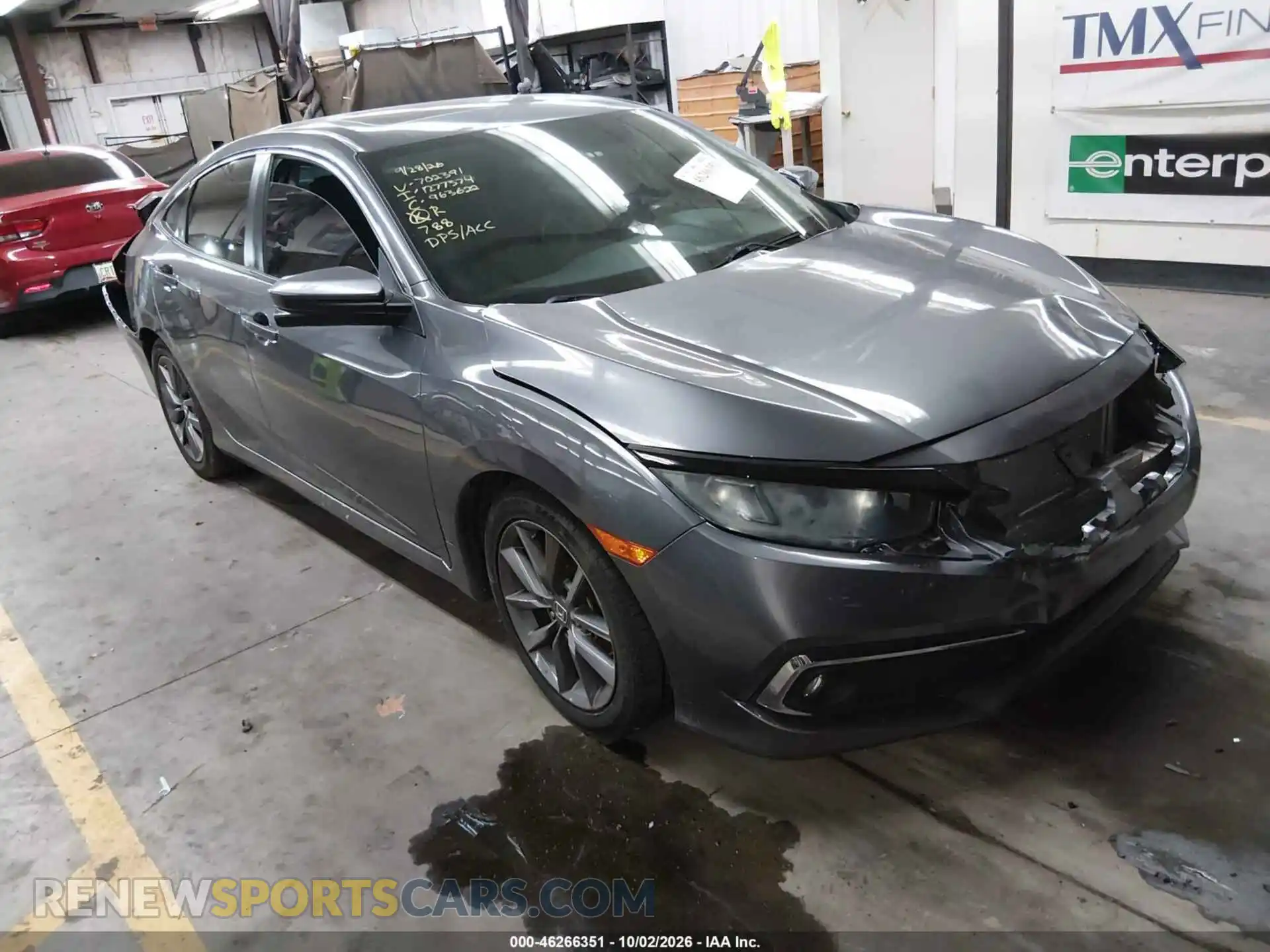 1 Photograph of a damaged car 2HGFC1F71MH702391 HONDA CIVIC 2021