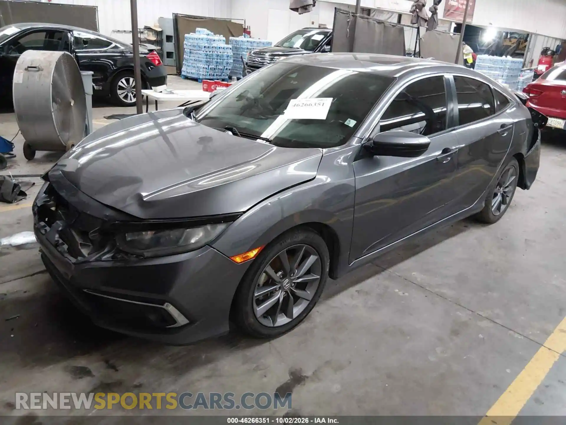 2 Photograph of a damaged car 2HGFC1F71MH702391 HONDA CIVIC 2021