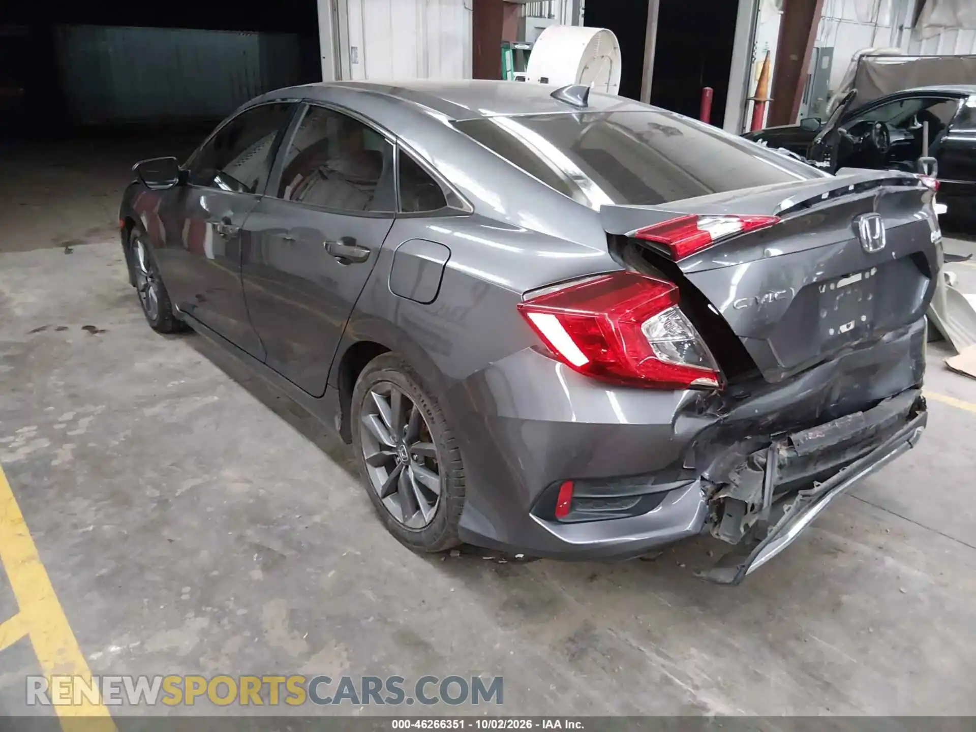 3 Photograph of a damaged car 2HGFC1F71MH702391 HONDA CIVIC 2021