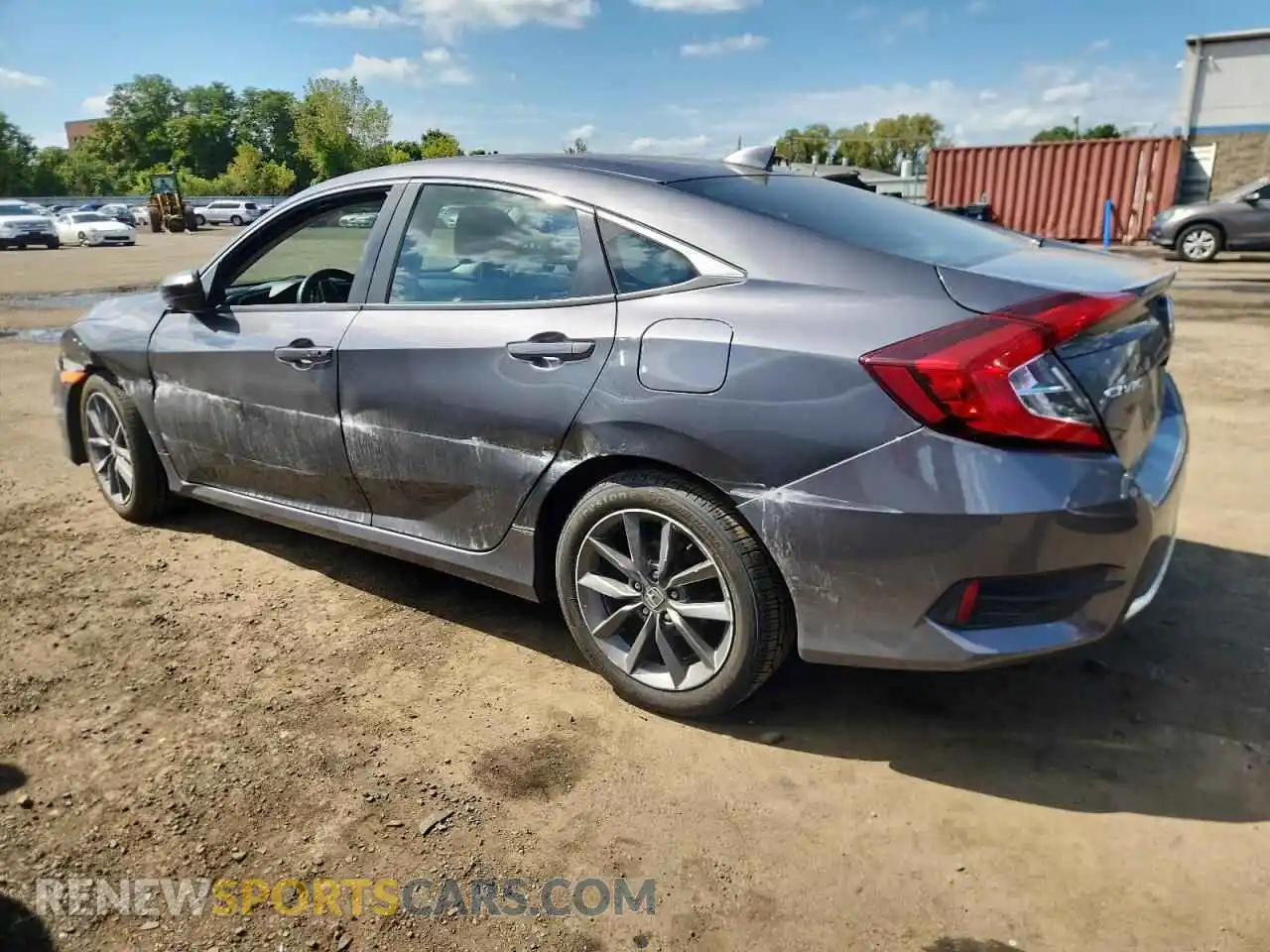 2 Photograph of a damaged car 2HGFC1F72MH700925 HONDA CIVIC 2021