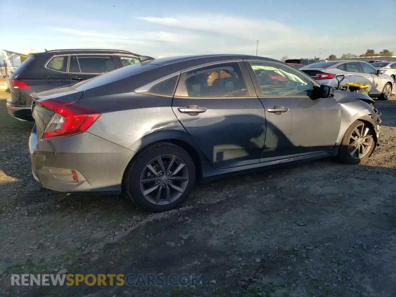 3 Photograph of a damaged car 2HGFC1F73MH702957 HONDA CIVIC 2021