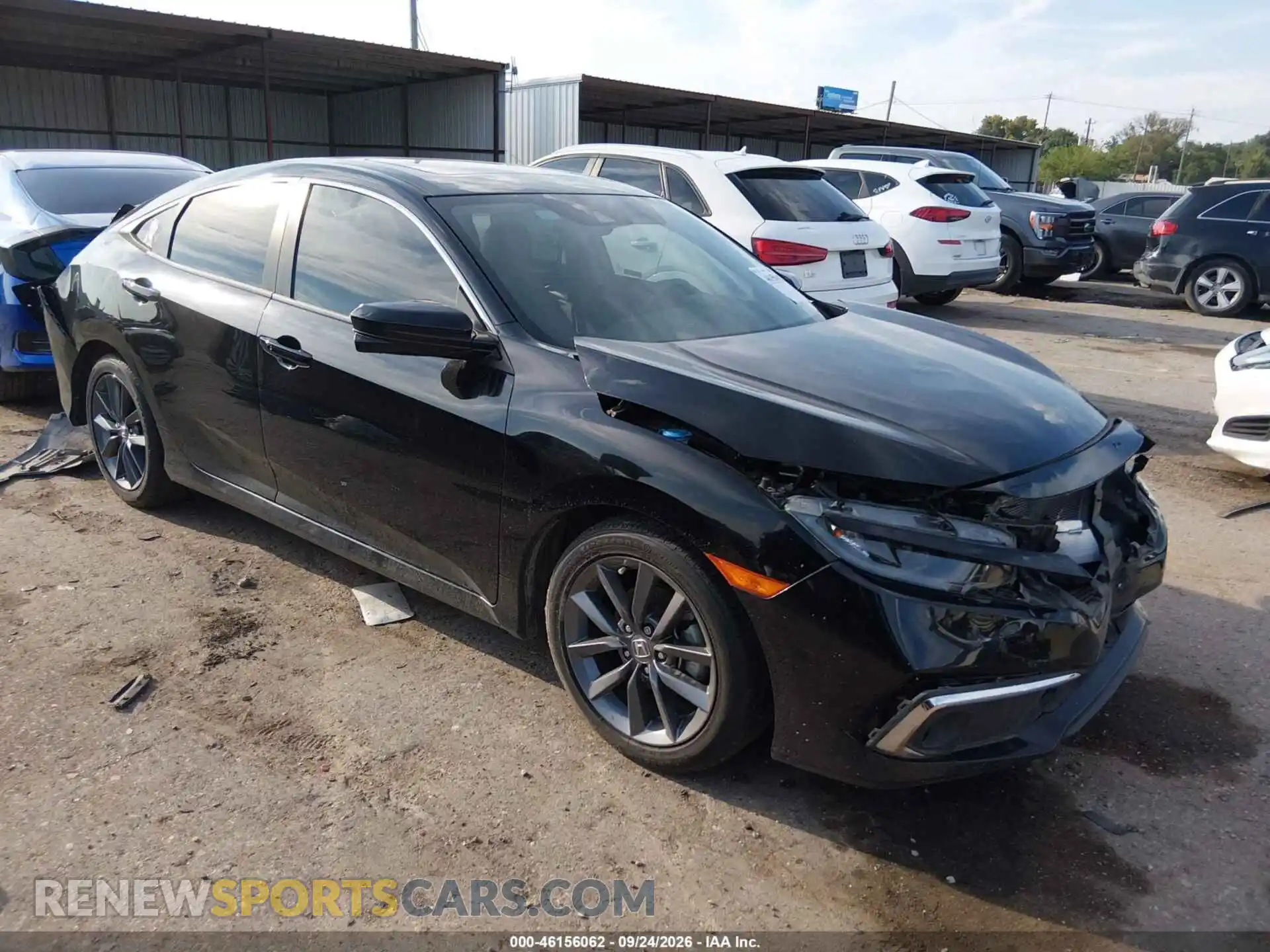 1 Photograph of a damaged car 2HGFC1F74MH706242 HONDA CIVIC 2021