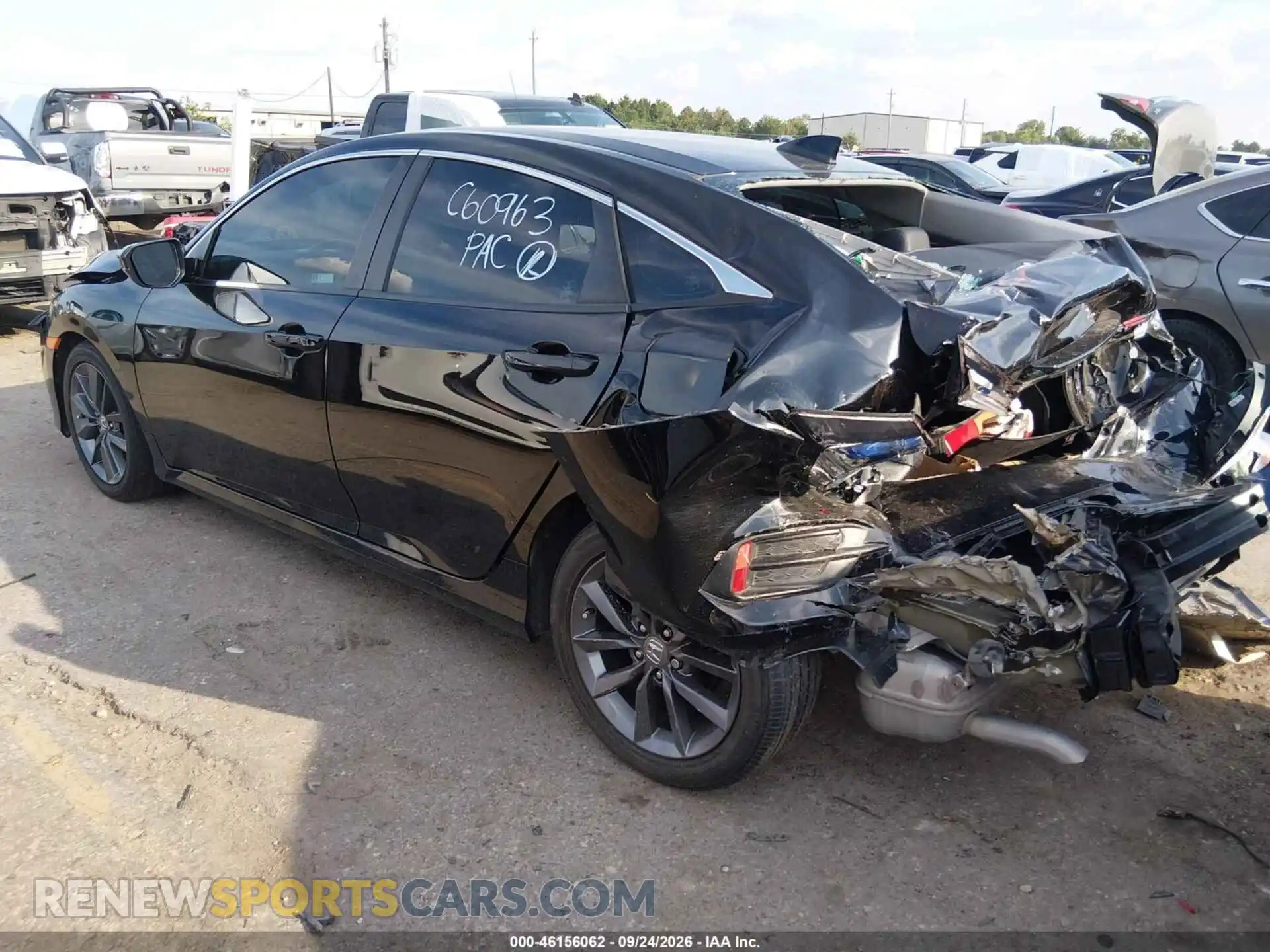 3 Photograph of a damaged car 2HGFC1F74MH706242 HONDA CIVIC 2021