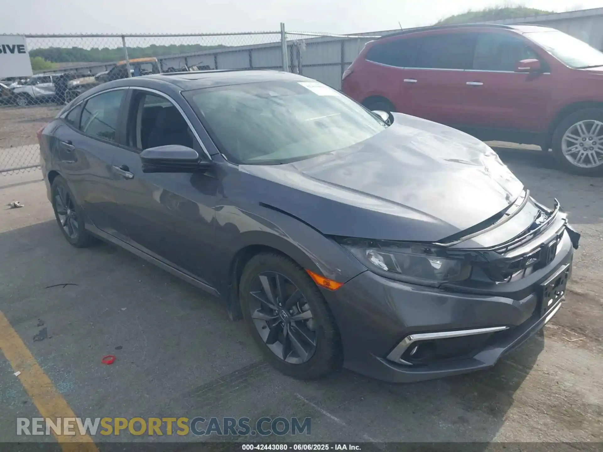 1 Photograph of a damaged car 2HGFC1F75MH703169 HONDA CIVIC 2021