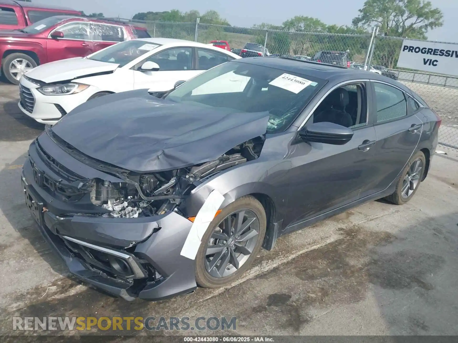 2 Photograph of a damaged car 2HGFC1F75MH703169 HONDA CIVIC 2021