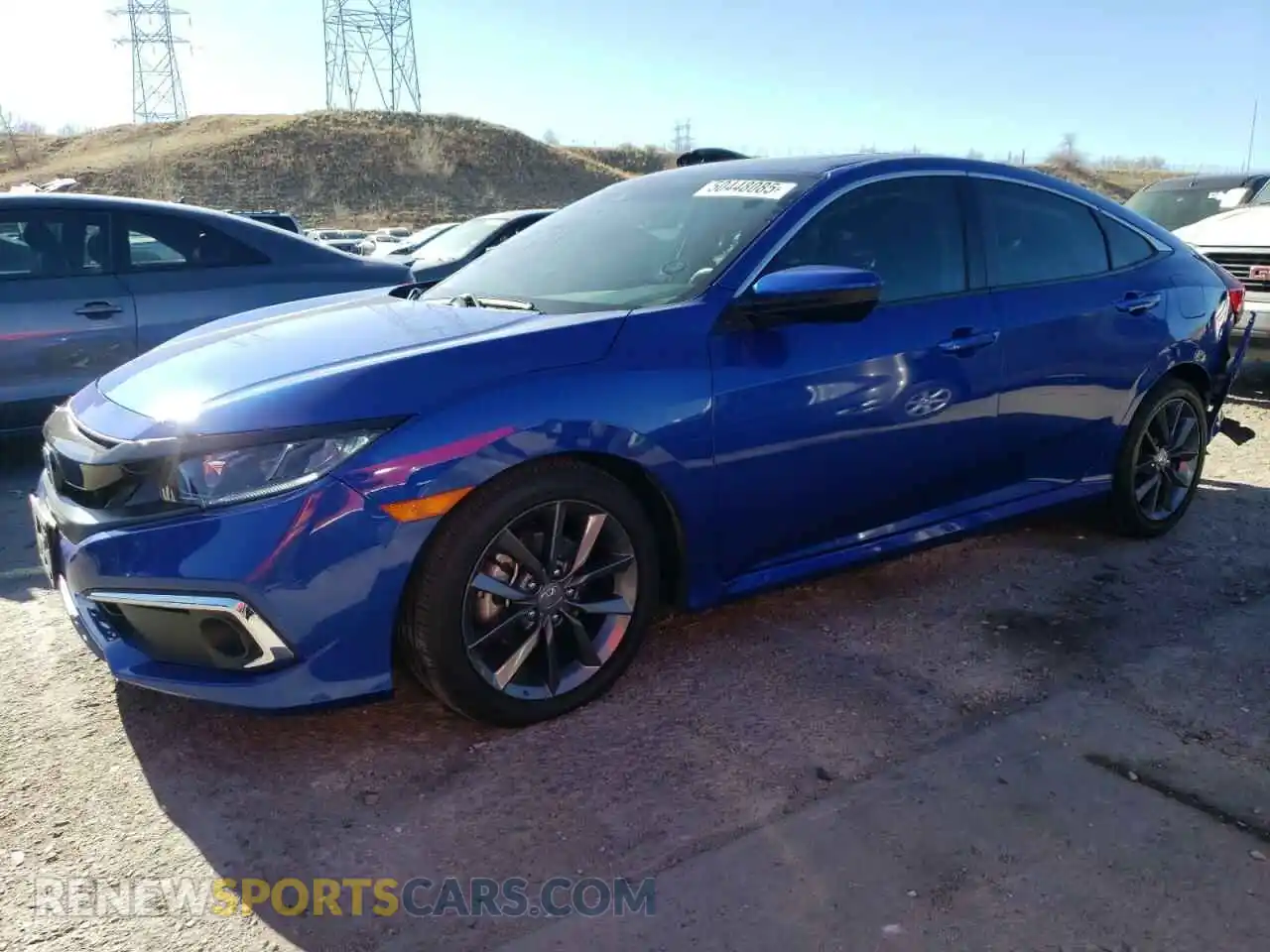 1 Photograph of a damaged car 2HGFC1F76MH706260 HONDA CIVIC 2021