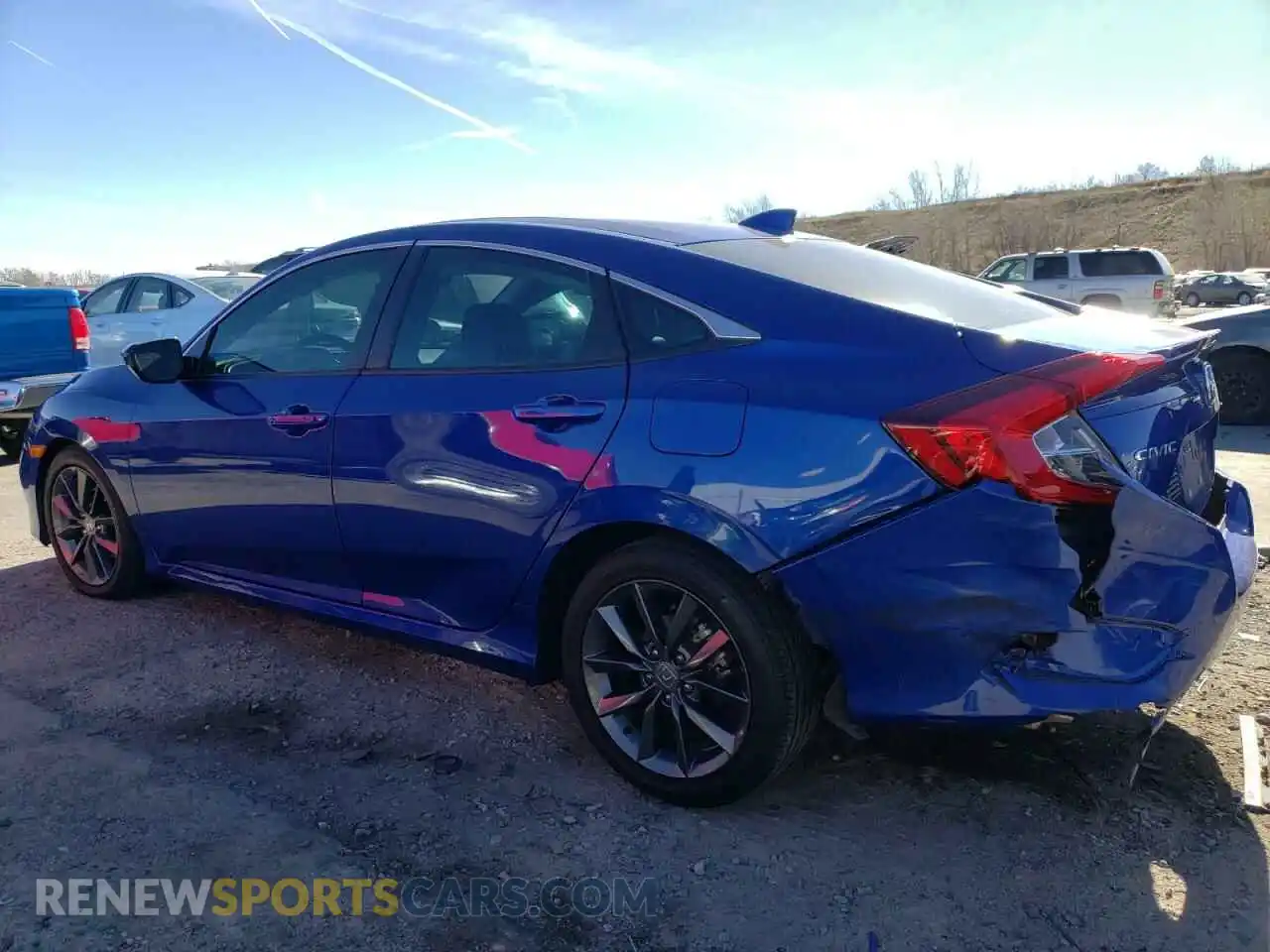 2 Photograph of a damaged car 2HGFC1F76MH706260 HONDA CIVIC 2021