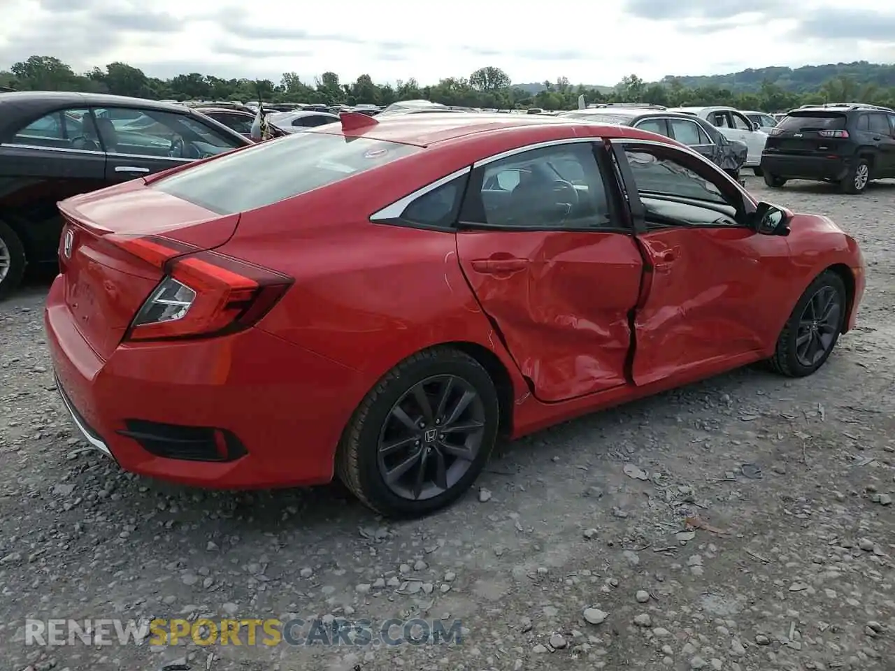 3 Photograph of a damaged car 2HGFC1F77MH701410 HONDA CIVIC 2021