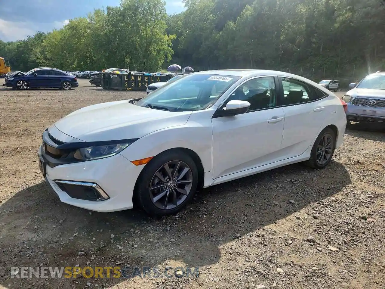 1 Photograph of a damaged car 2HGFC1F79MH701845 HONDA CIVIC 2021
