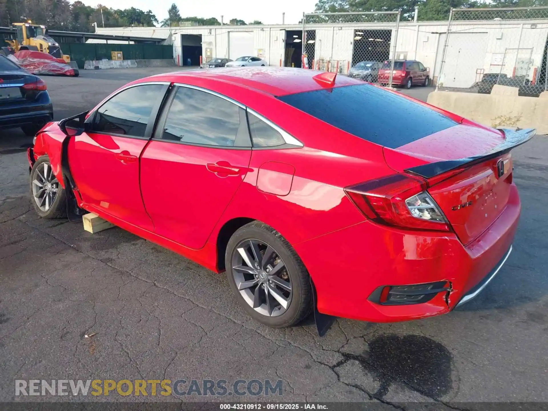 3 Photograph of a damaged car 2HGFC1F7XMH702793 HONDA CIVIC 2021