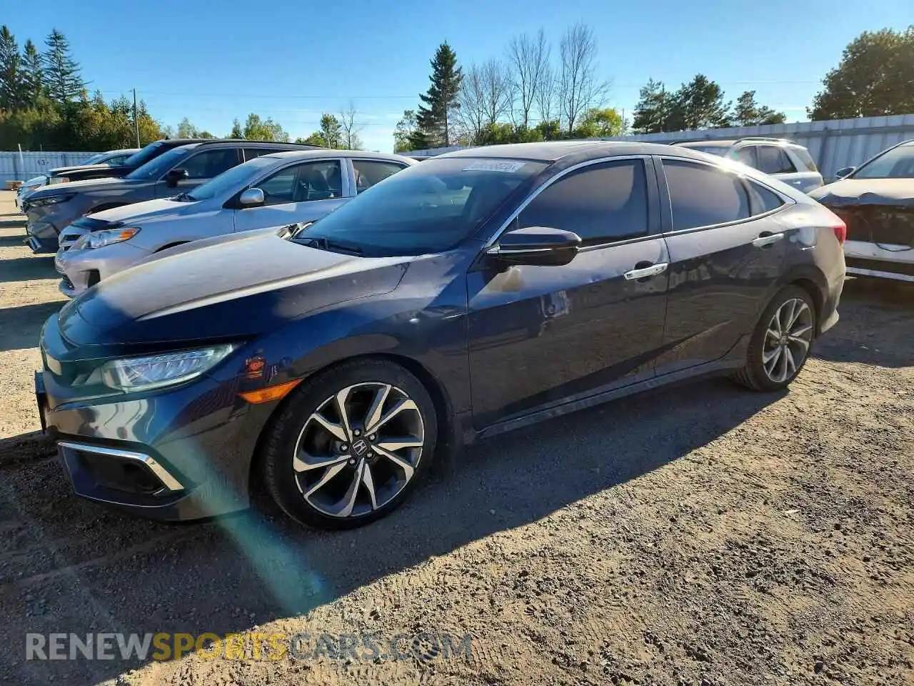1 Photograph of a damaged car 2HGFC1F94MH100201 HONDA CIVIC 2021