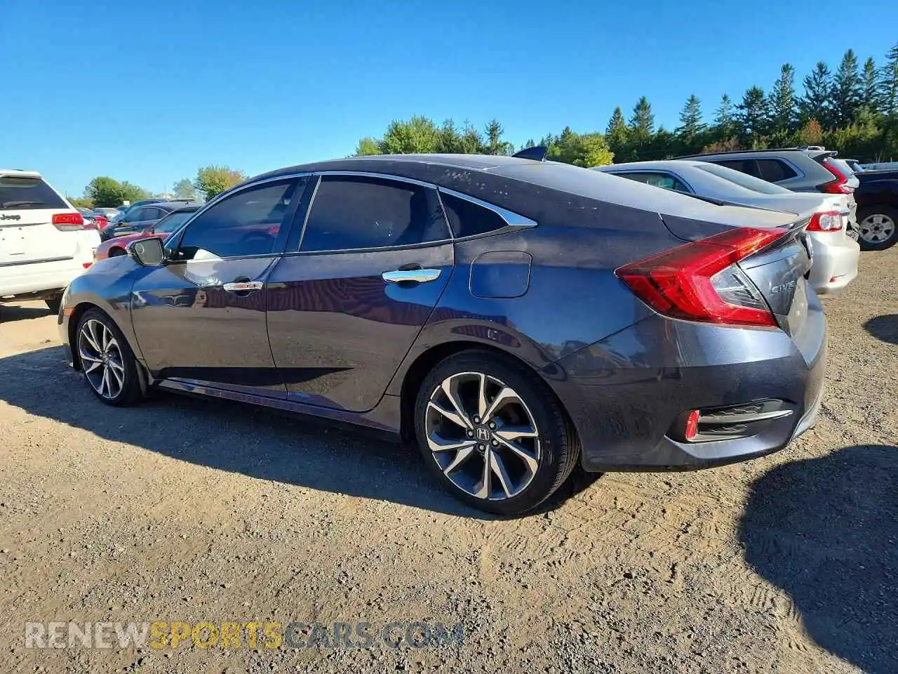 2 Photograph of a damaged car 2HGFC1F94MH100201 HONDA CIVIC 2021