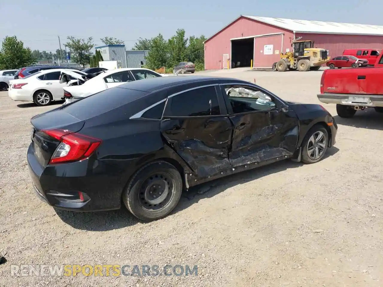3 Photograph of a damaged car 2HGFC2F51MH012340 HONDA CIVIC 2021