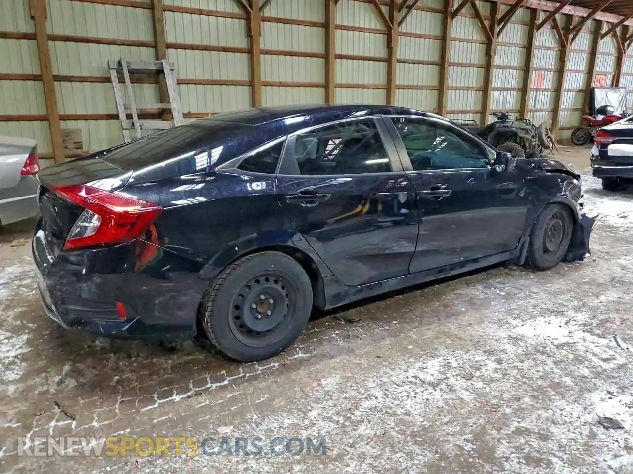 3 Photograph of a damaged car 2HGFC2F53MH009178 HONDA CIVIC 2021