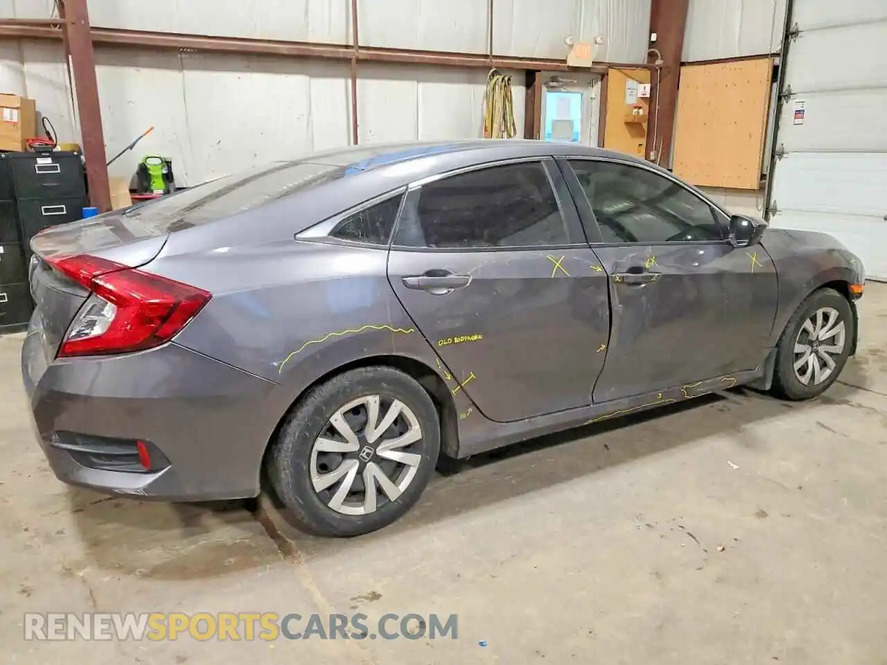 3 Photograph of a damaged car 2HGFC2F56MH002175 HONDA CIVIC 2021