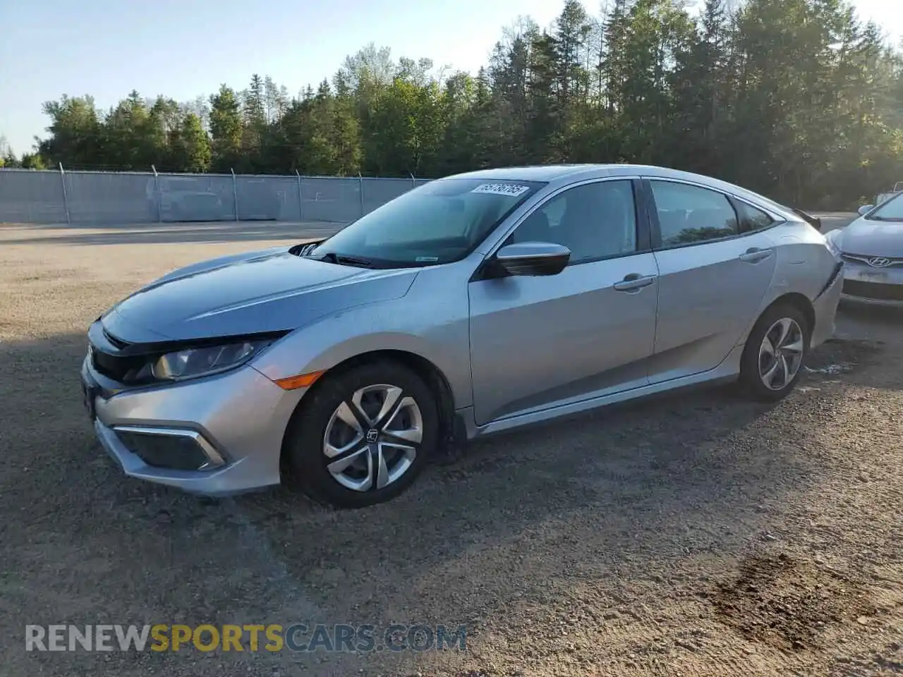 1 Photograph of a damaged car 2HGFC2F58MH002811 HONDA CIVIC 2021