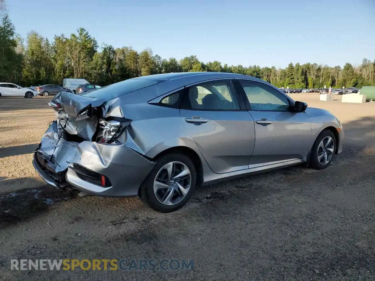 3 Photograph of a damaged car 2HGFC2F58MH002811 HONDA CIVIC 2021