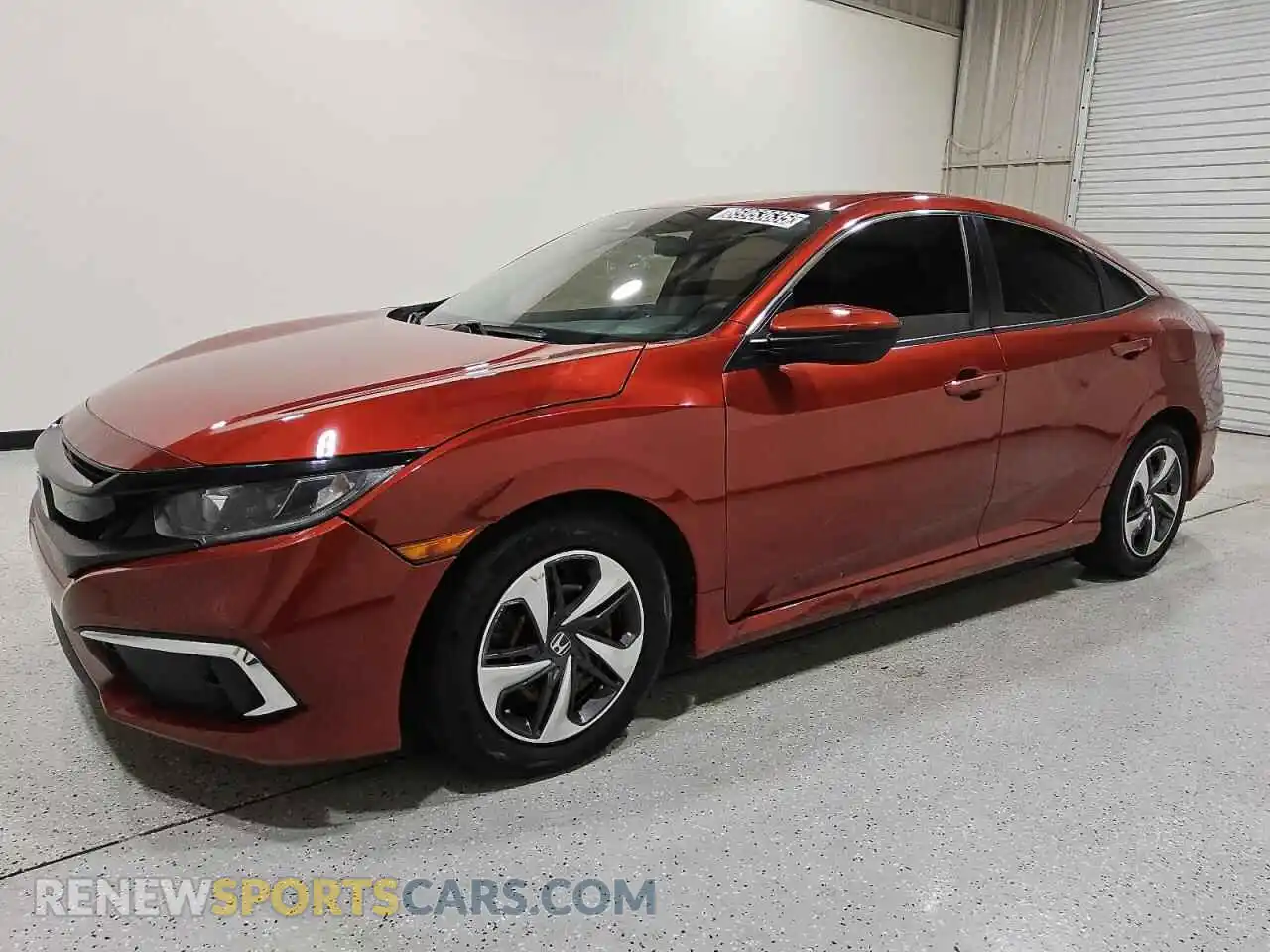 1 Photograph of a damaged car 2HGFC2F60MH509940 HONDA CIVIC 2021