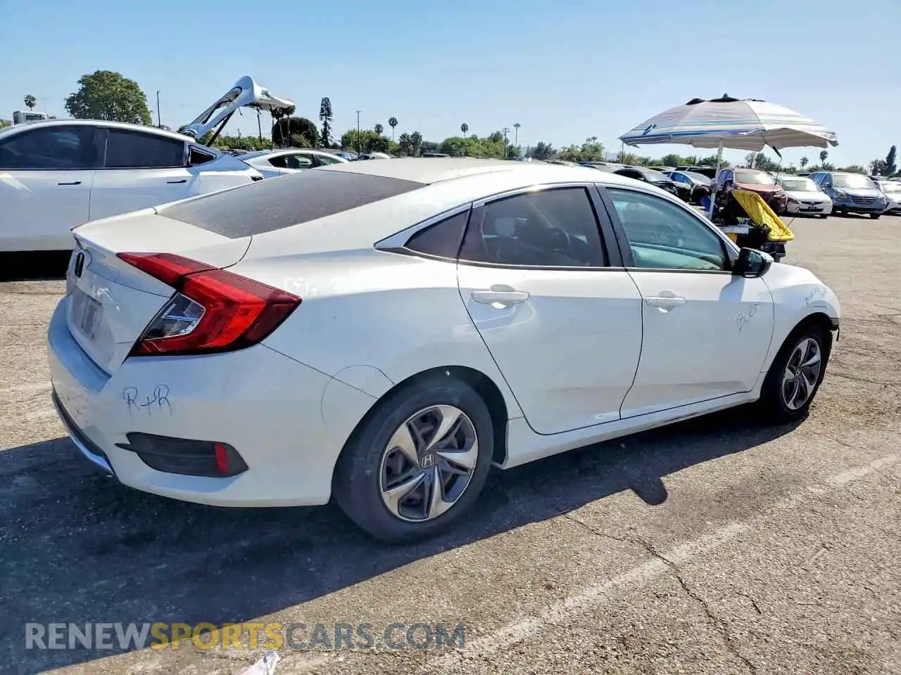 3 Photograph of a damaged car 2HGFC2F60MH516547 HONDA CIVIC 2021
